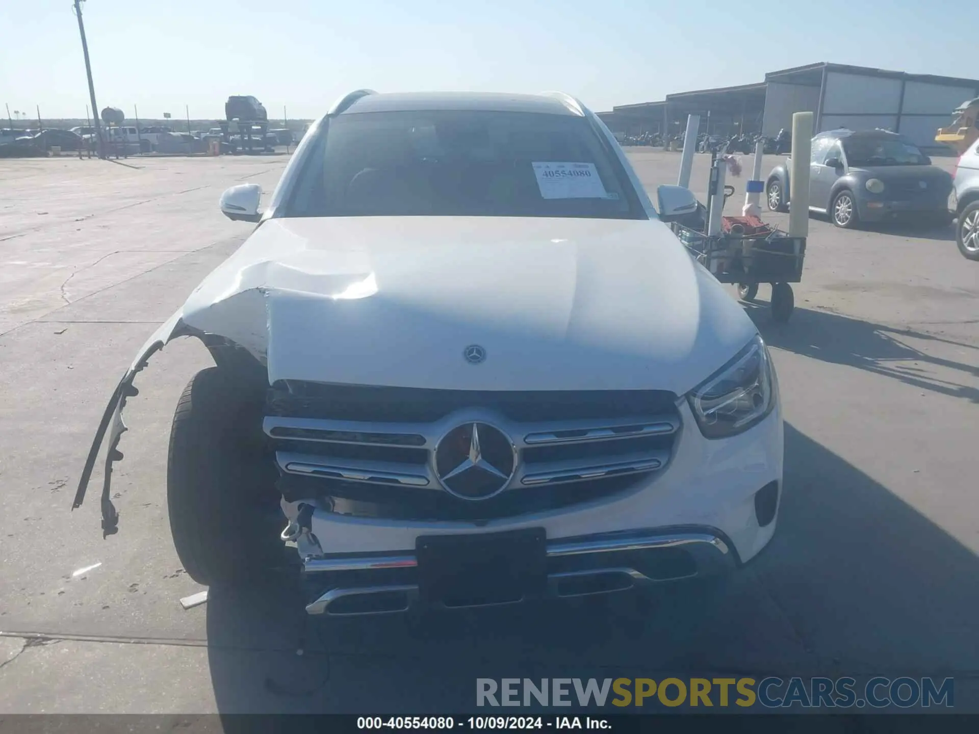 12 Фотография поврежденного автомобиля w1n0g8db4nv394532 MERCEDES-BENZ GLC 2022