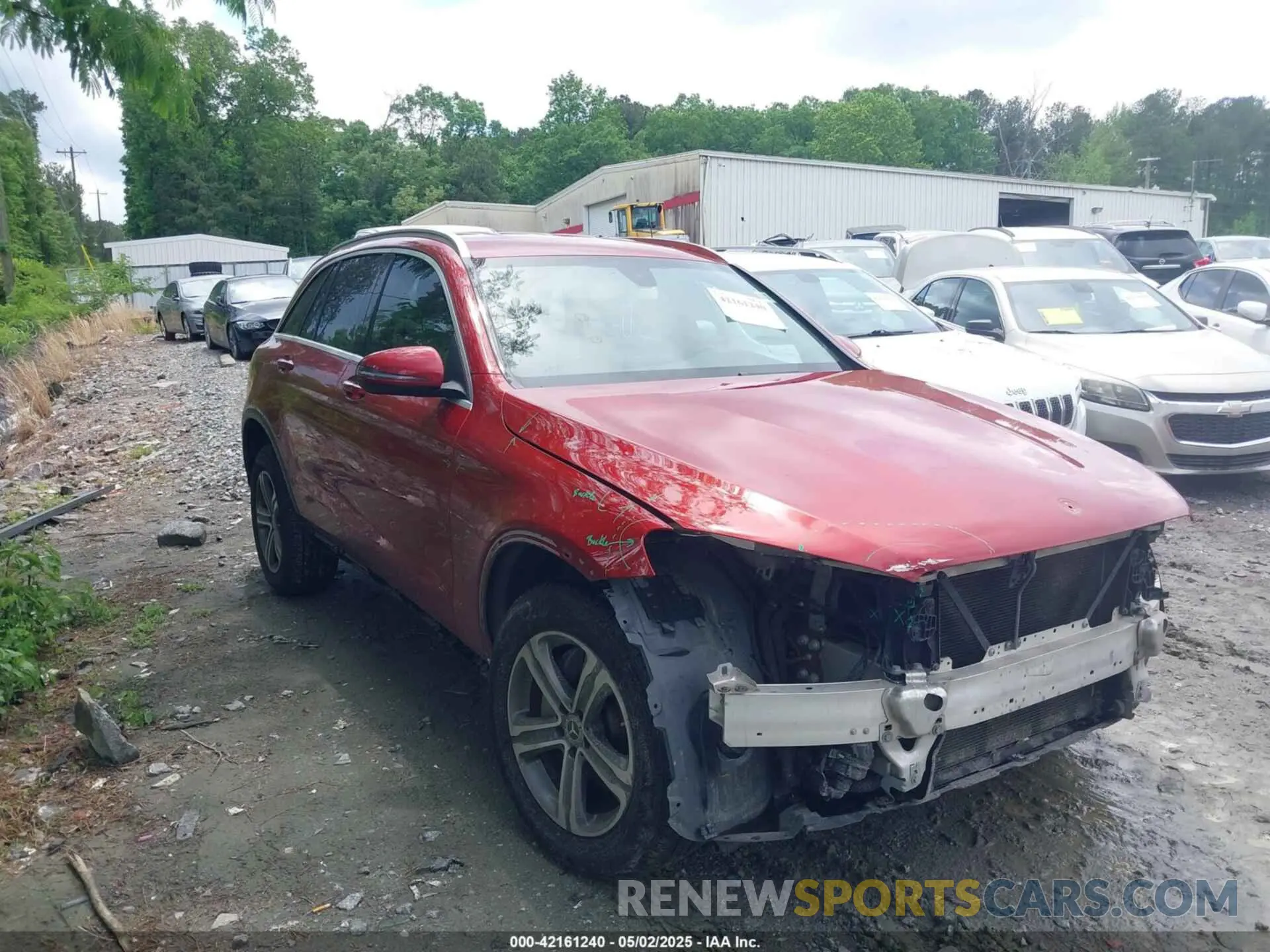 1 Photograph of a damaged car WDC0G4JB1KV149715 MERCEDES-BENZ GLC 300 2019