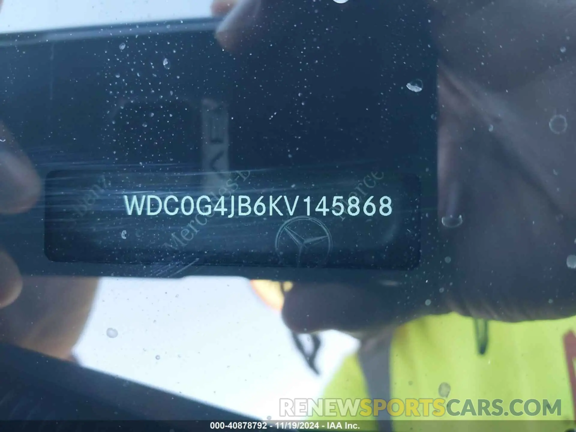 9 Photograph of a damaged car WDC0G4JB6KV145868 MERCEDES-BENZ GLC 300 2019
