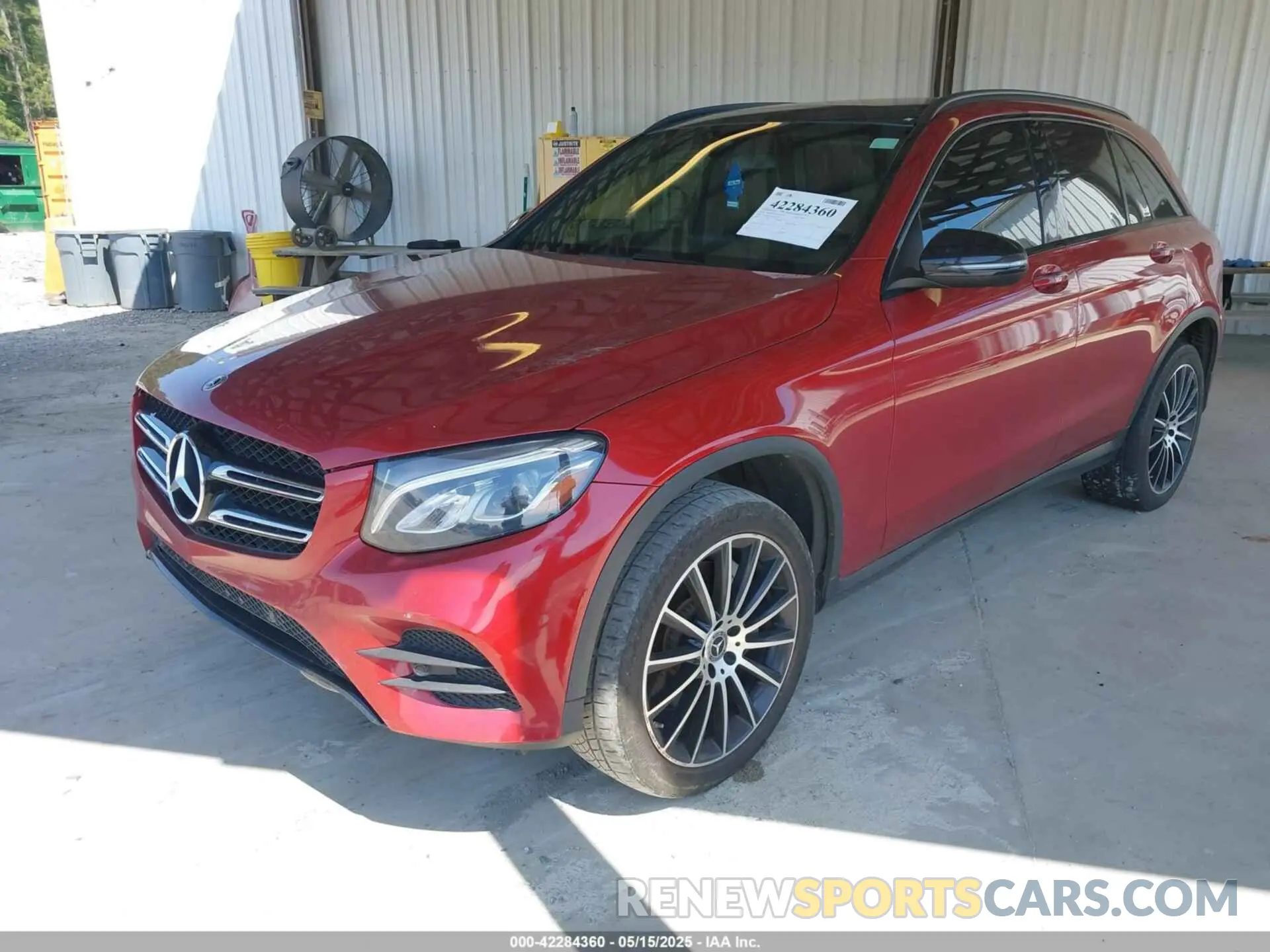 2 Фотография поврежденного автомобиля WDC0G4JB8KF563939 MERCEDES-BENZ GLC 300 2019