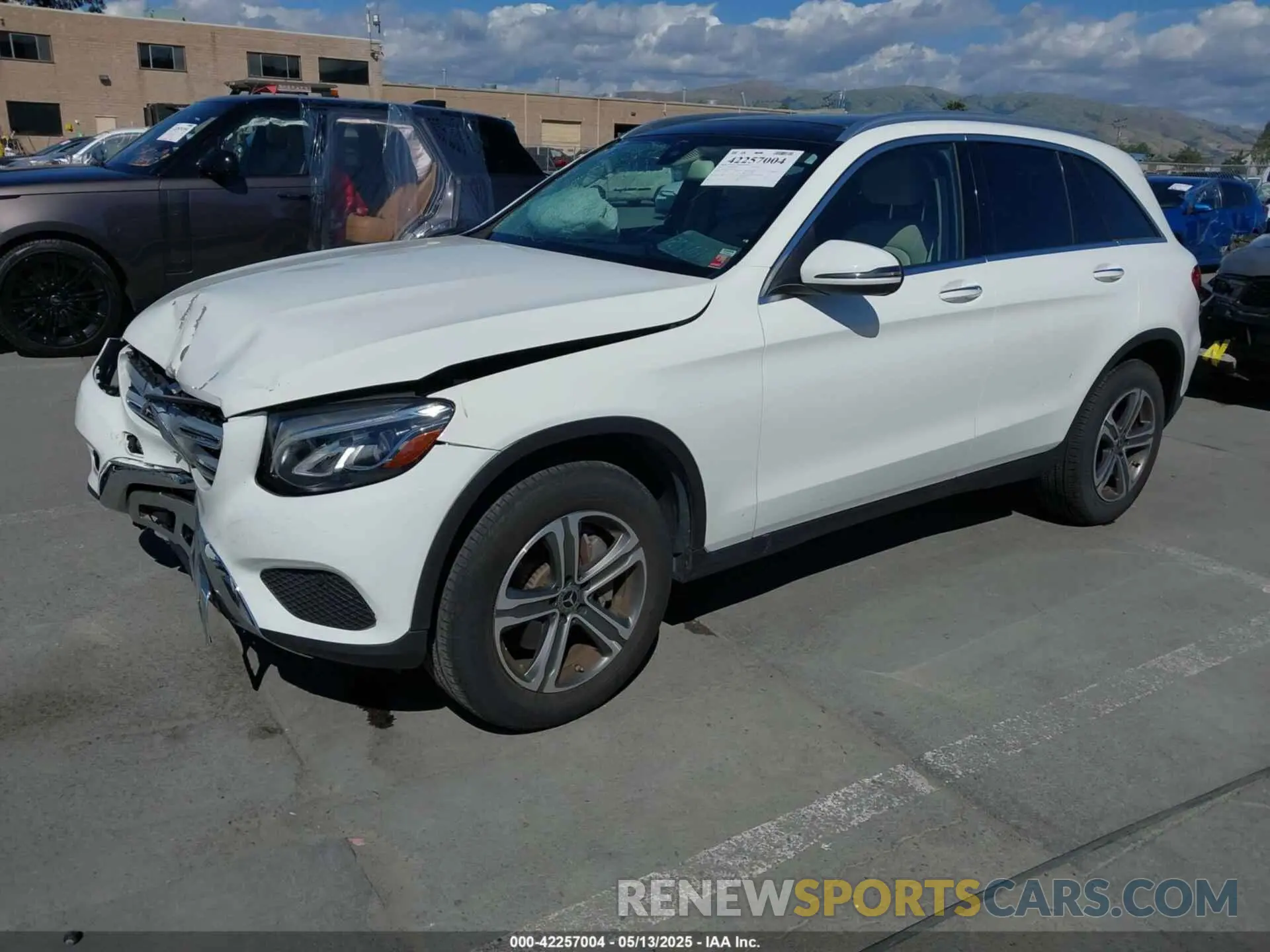 2 Photograph of a damaged car WDC0G4JB9K1000816 MERCEDES-BENZ GLC 300 2019