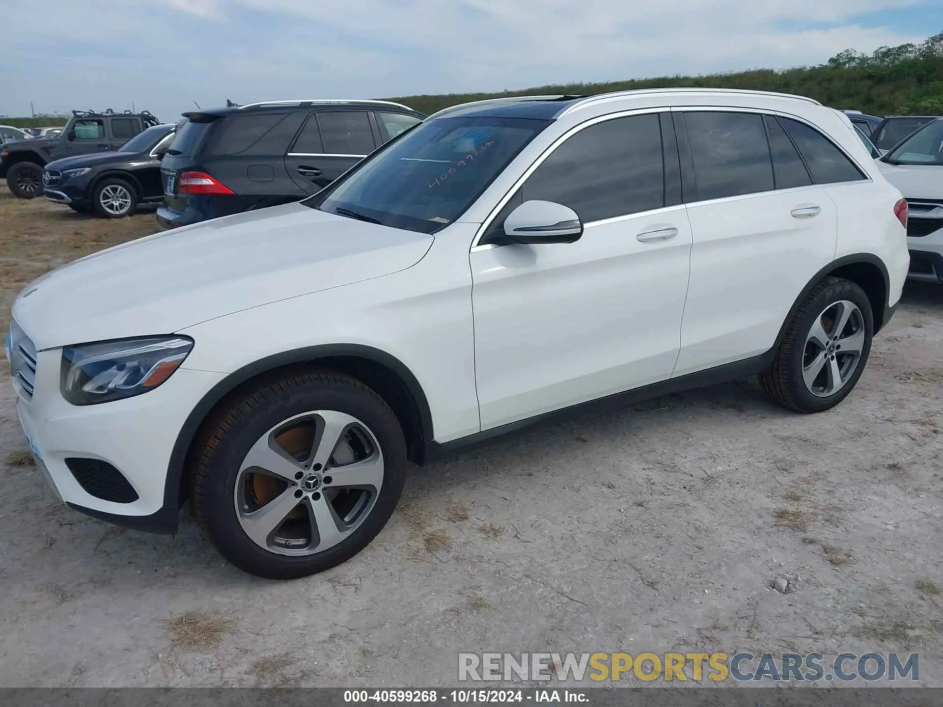 2 Photograph of a damaged car WDC0G4JB9KF591751 MERCEDES-BENZ GLC 300 2019