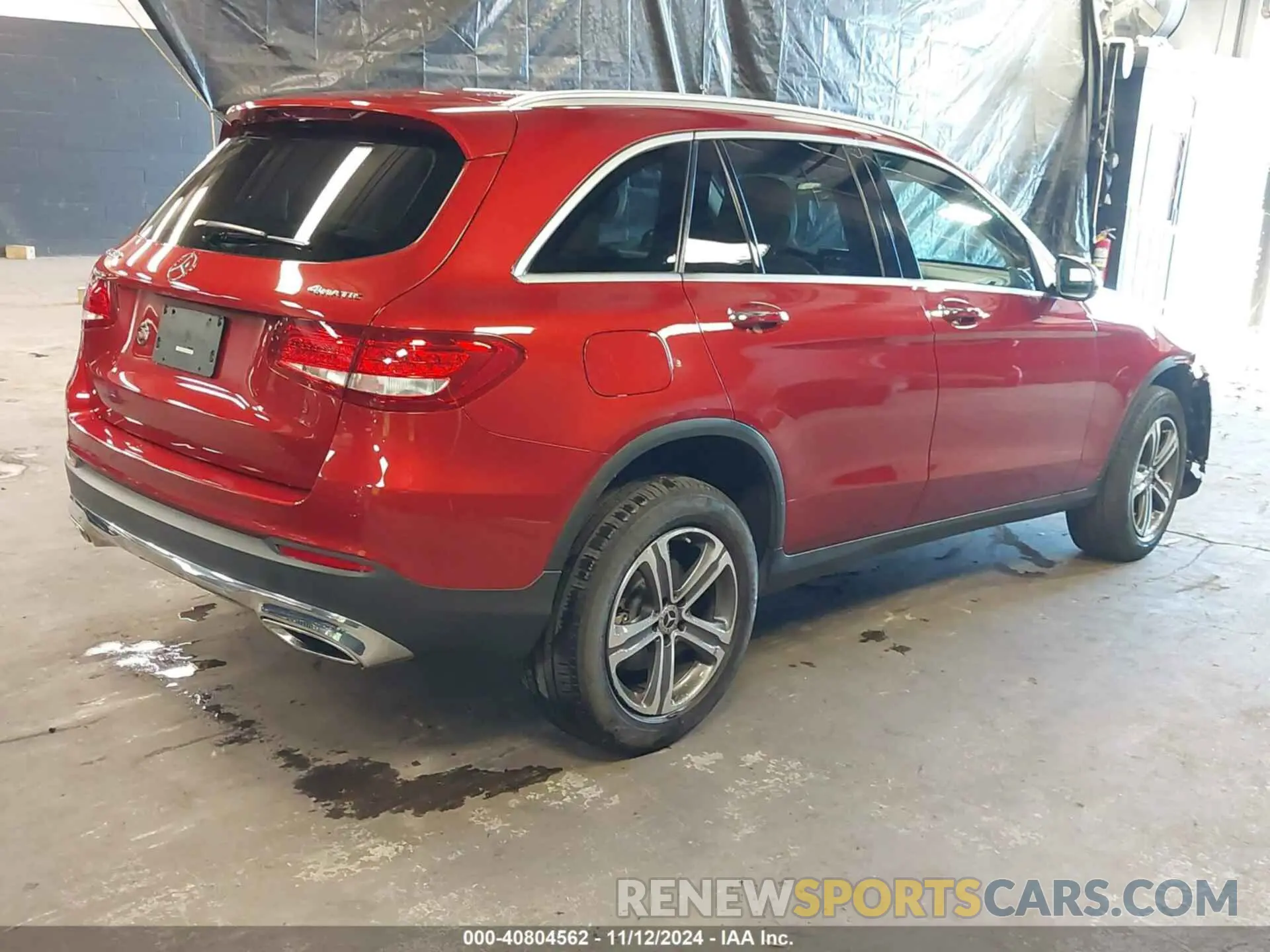 4 Photograph of a damaged car WDC0G4KB0KV142866 MERCEDES-BENZ GLC 300 2019