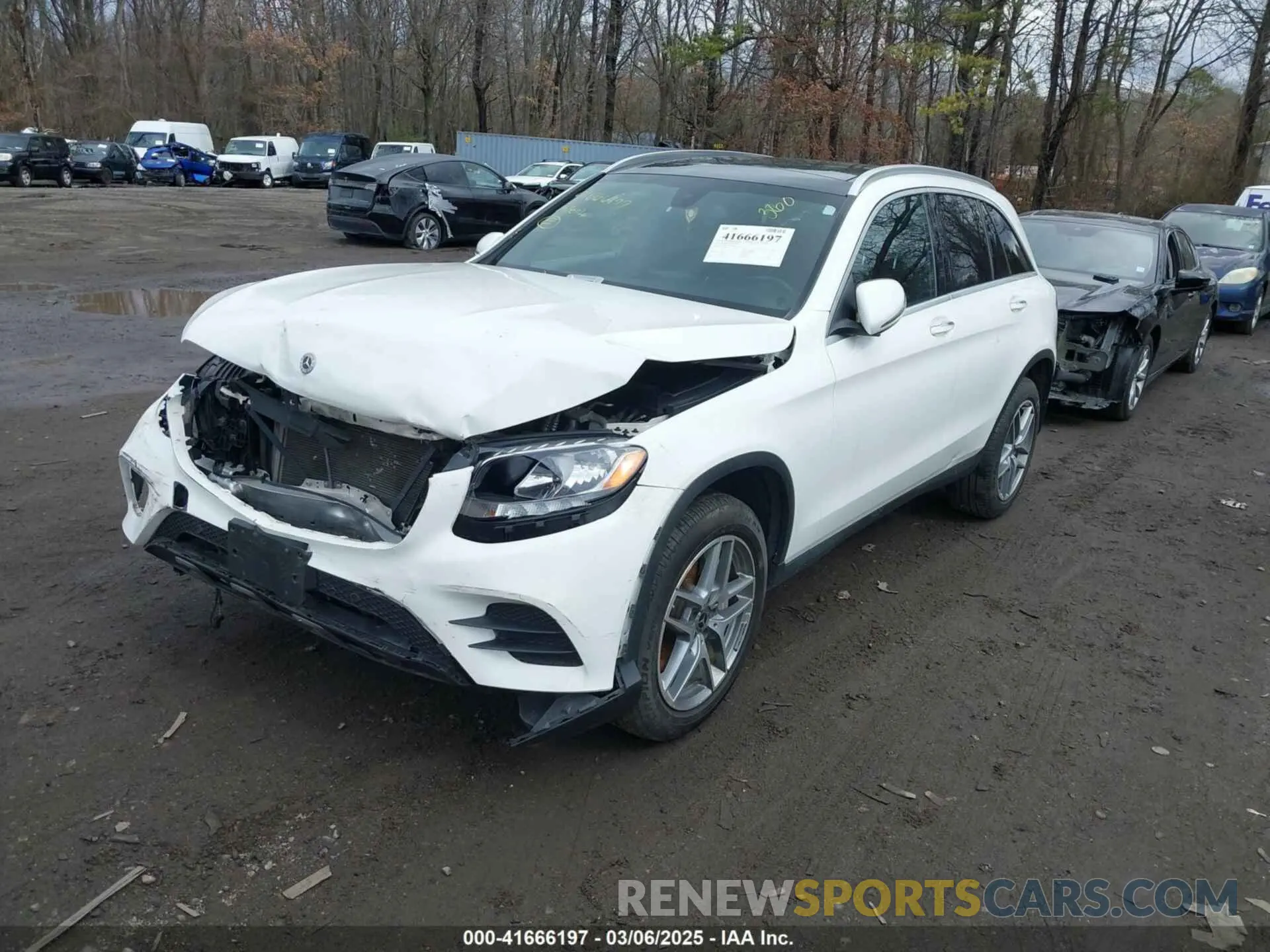 2 Фотография поврежденного автомобиля WDC0G4KB2KV125860 MERCEDES-BENZ GLC 300 2019
