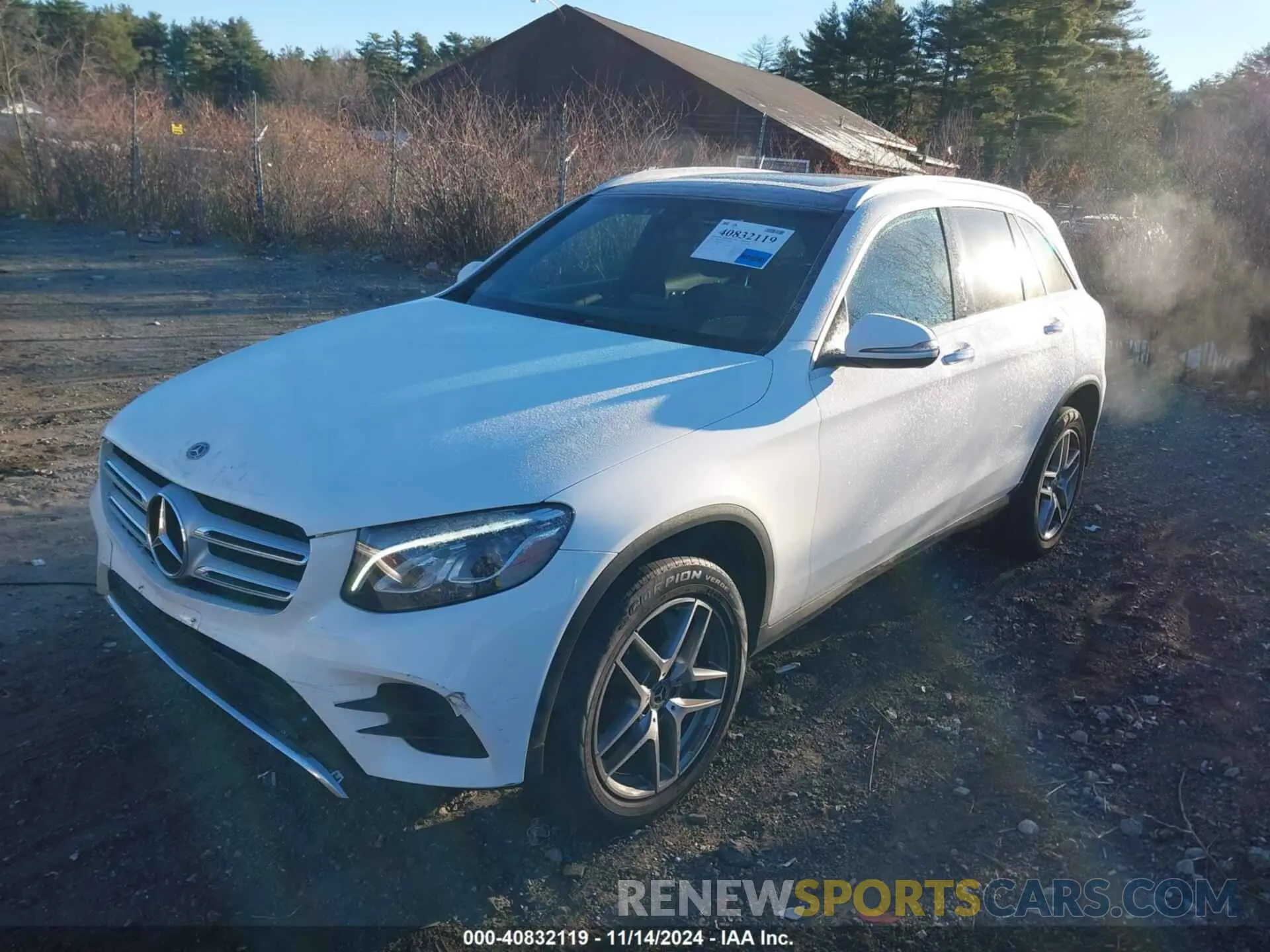 2 Photograph of a damaged car WDC0G4KB9KV139576 MERCEDES-BENZ GLC 300 2019