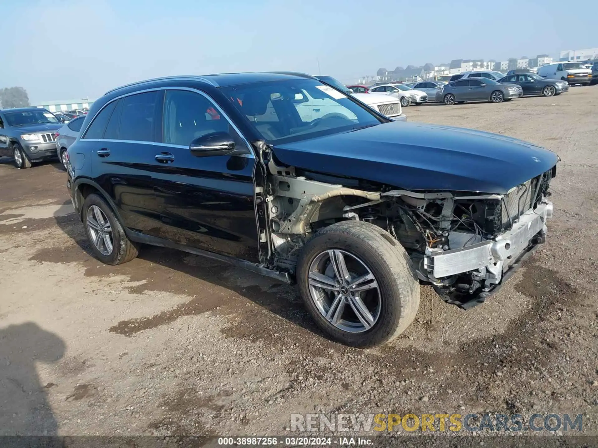 1 Photograph of a damaged car W1N0G8DB2LV255559 MERCEDES-BENZ GLC 300 2020