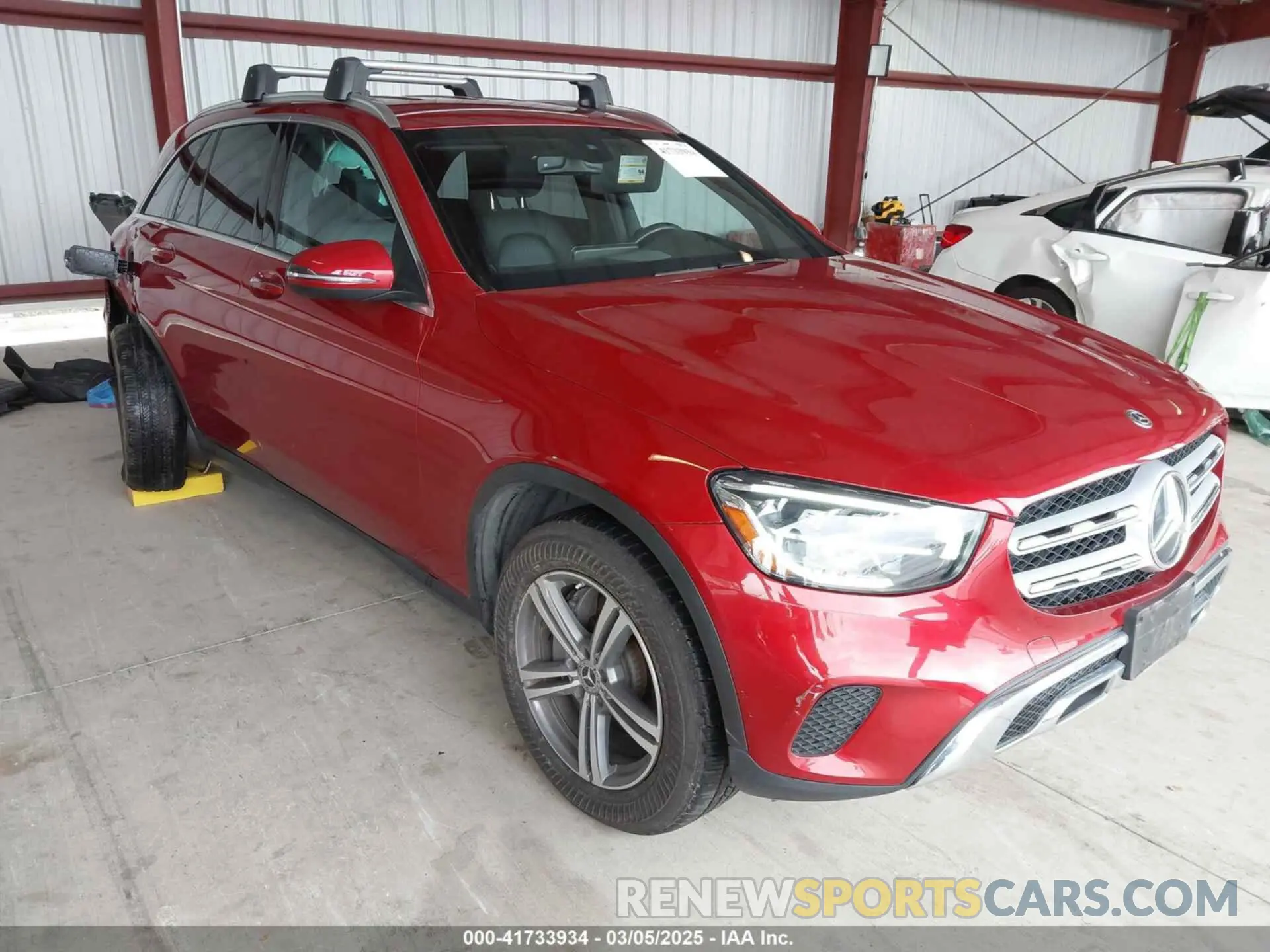 1 Photograph of a damaged car W1N0G8EB0LF852363 MERCEDES-BENZ GLC 300 2020