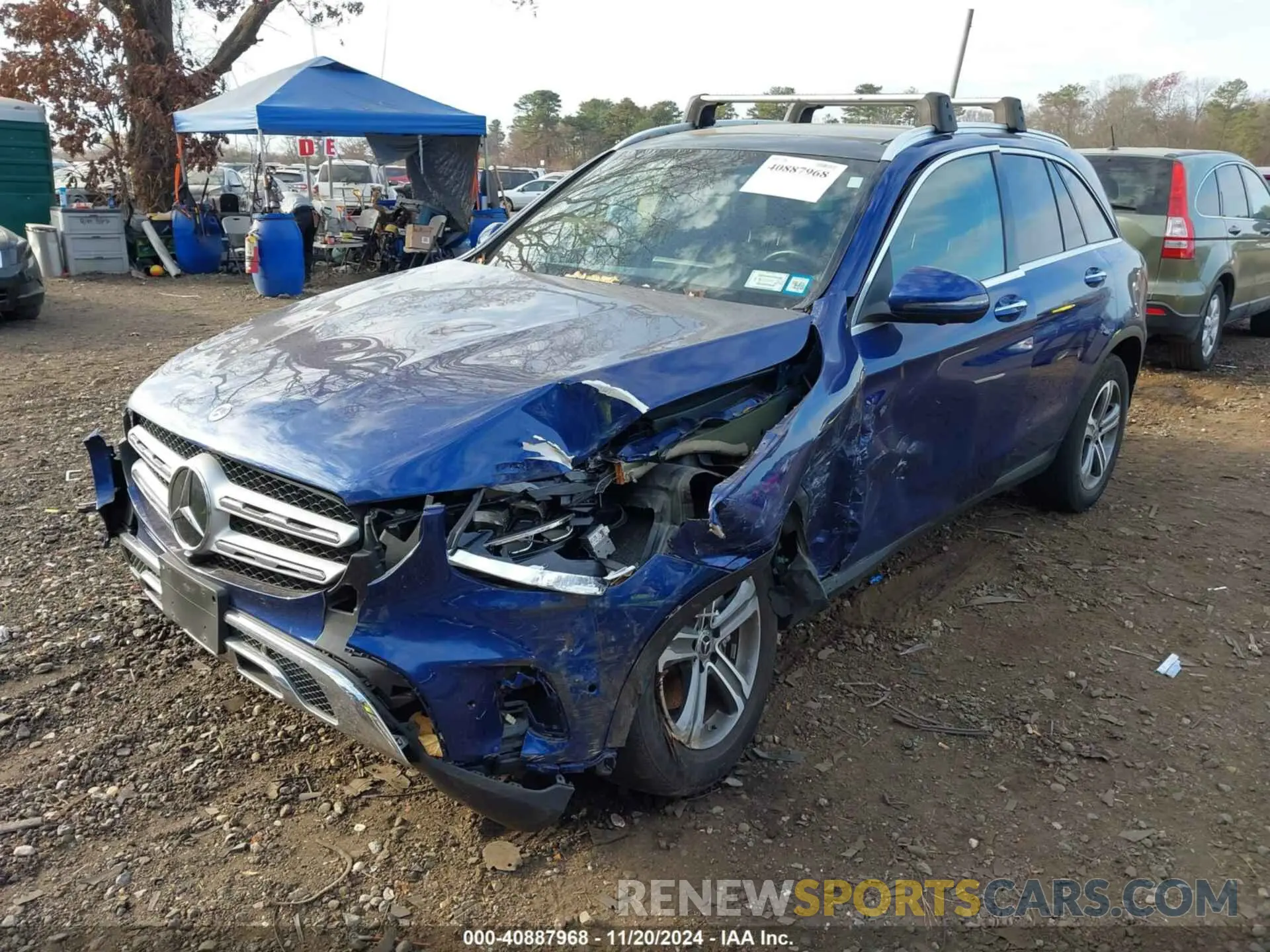 2 Фотография поврежденного автомобиля W1N0G8EB6LF759086 MERCEDES-BENZ GLC 300 2020