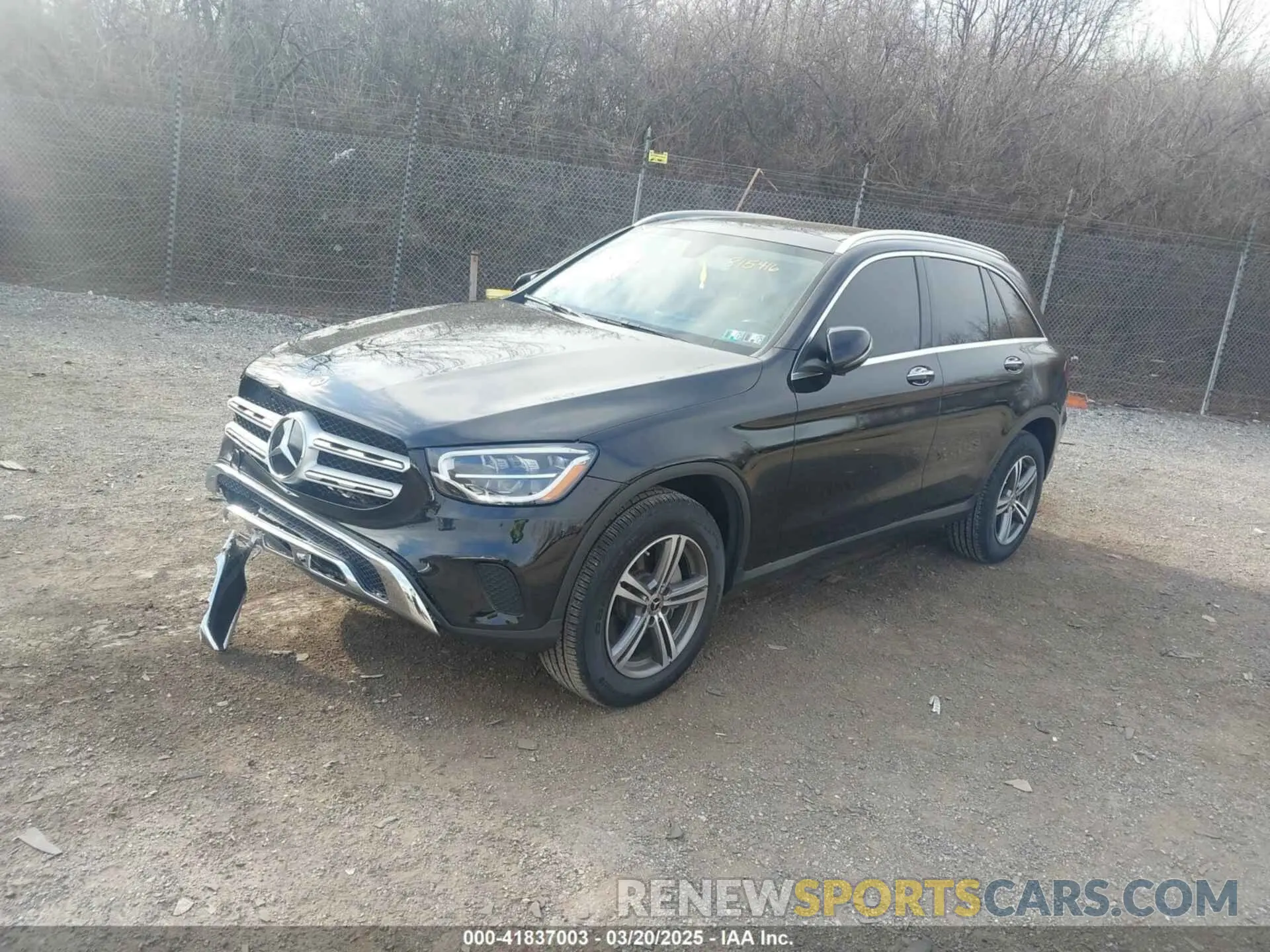 2 Photograph of a damaged car W1N0G8EB8LF815416 MERCEDES-BENZ GLC 300 2020