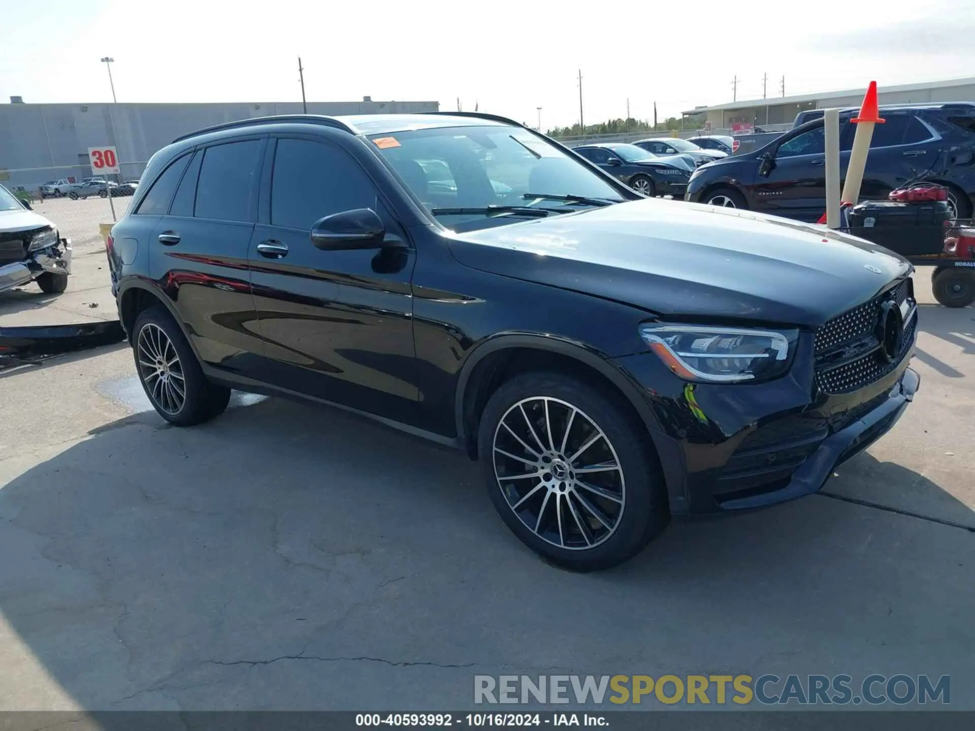 1 Photograph of a damaged car W1N0G8DB1MF898237 MERCEDES-BENZ GLC 300 2021