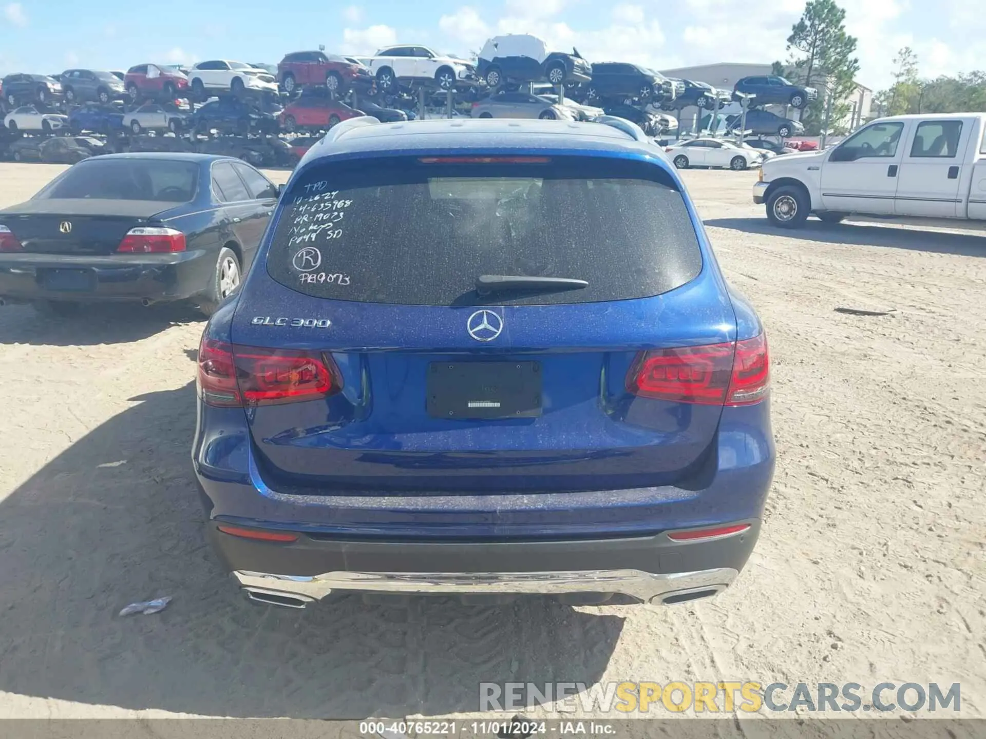 16 Photograph of a damaged car W1N0G8DB3MF927737 MERCEDES-BENZ GLC 300 2021