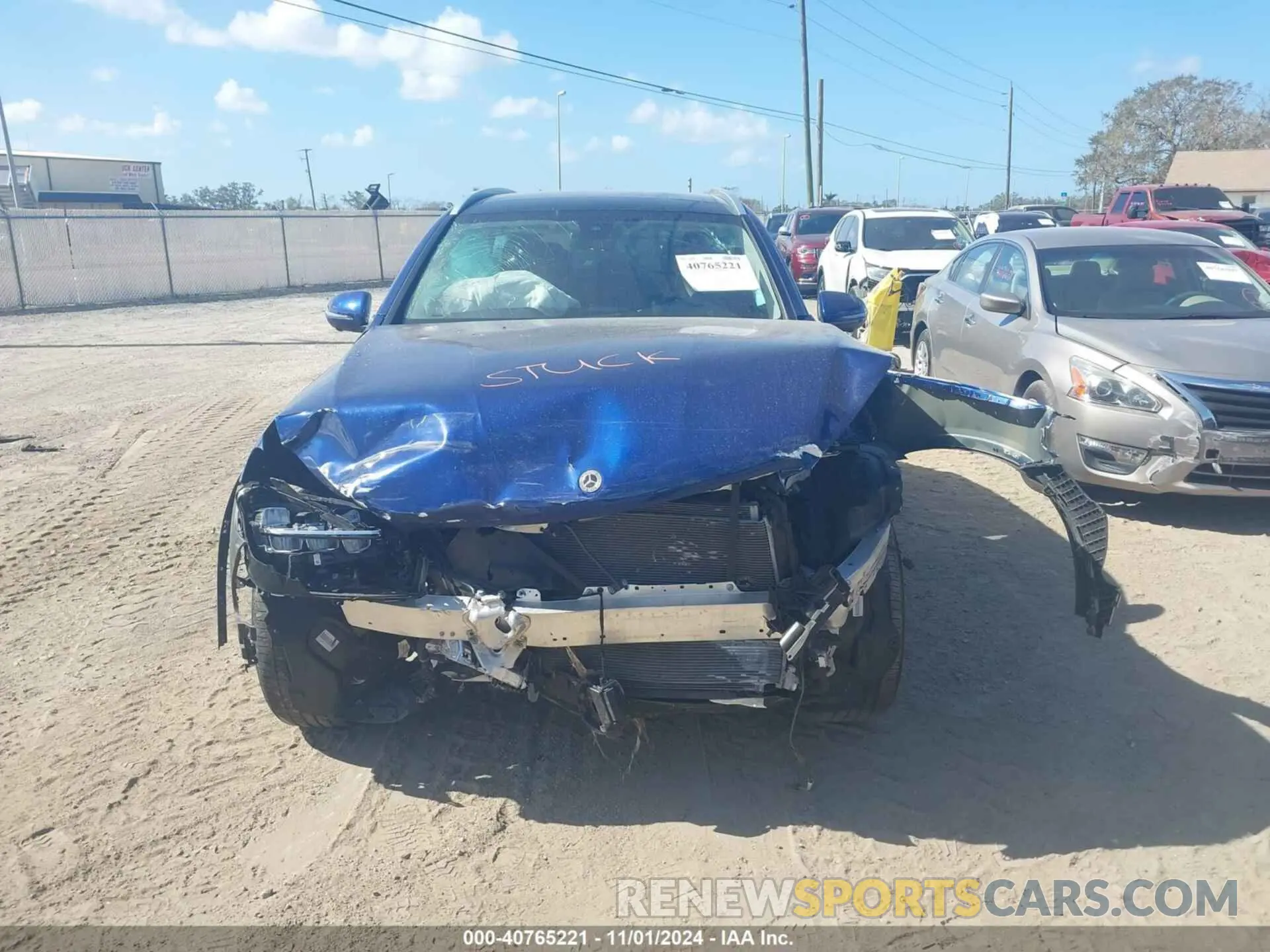 6 Photograph of a damaged car W1N0G8DB3MF927737 MERCEDES-BENZ GLC 300 2021