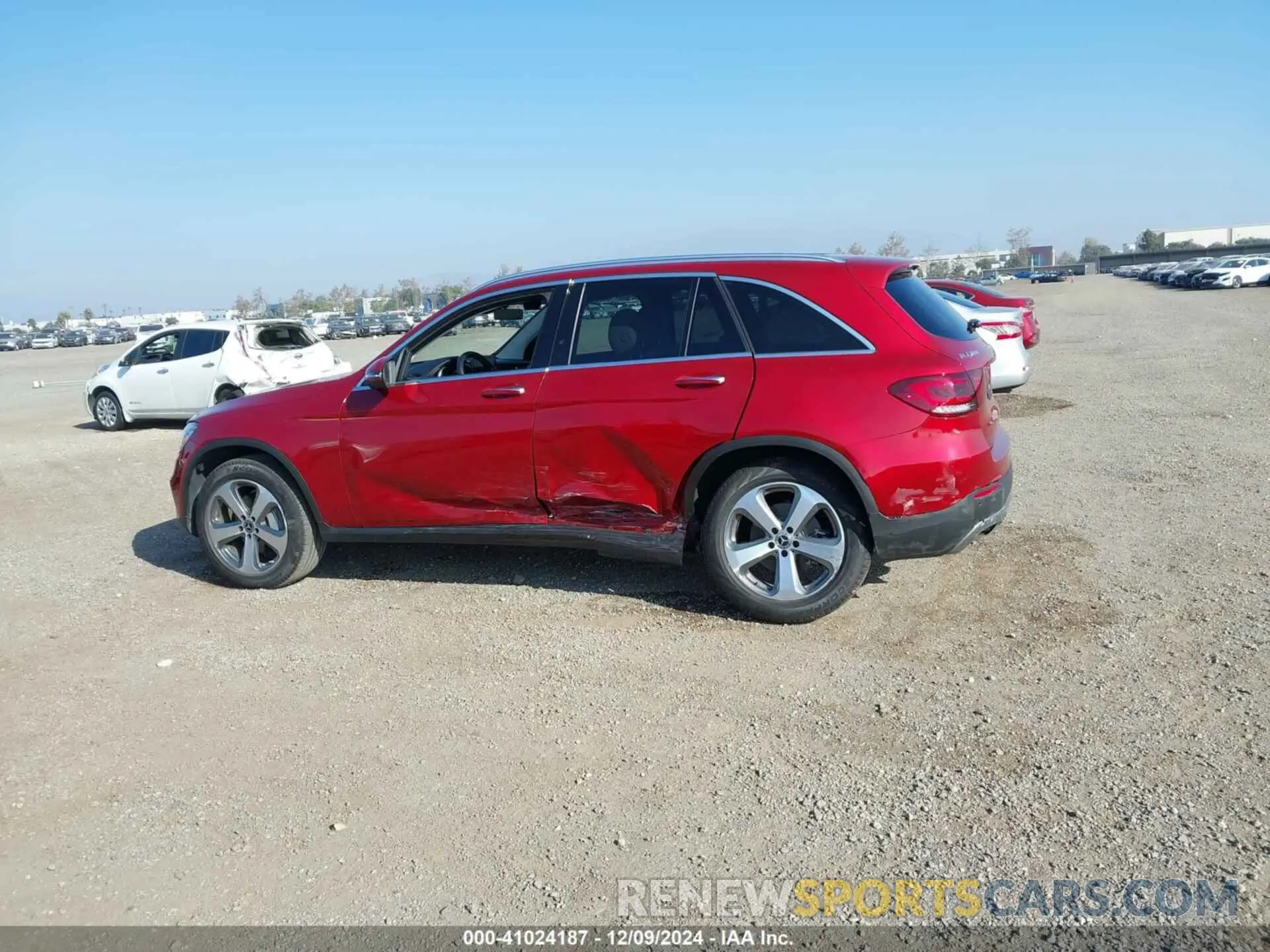 14 Photograph of a damaged car W1N0G8DB4MV287883 MERCEDES-BENZ GLC 300 2021
