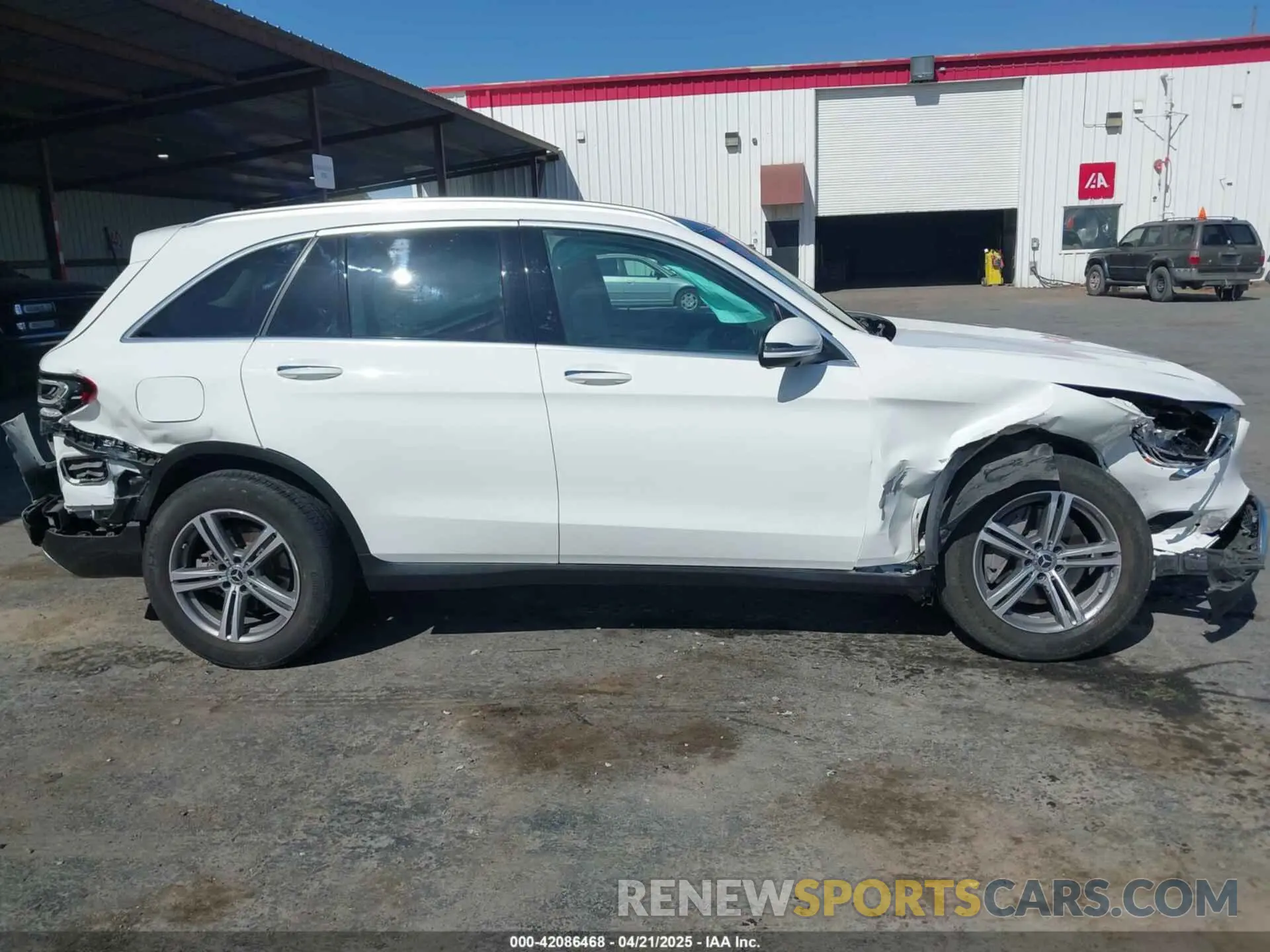 14 Фотография поврежденного автомобиля W1N0G8EB1MF885549 MERCEDES-BENZ GLC 300 2021