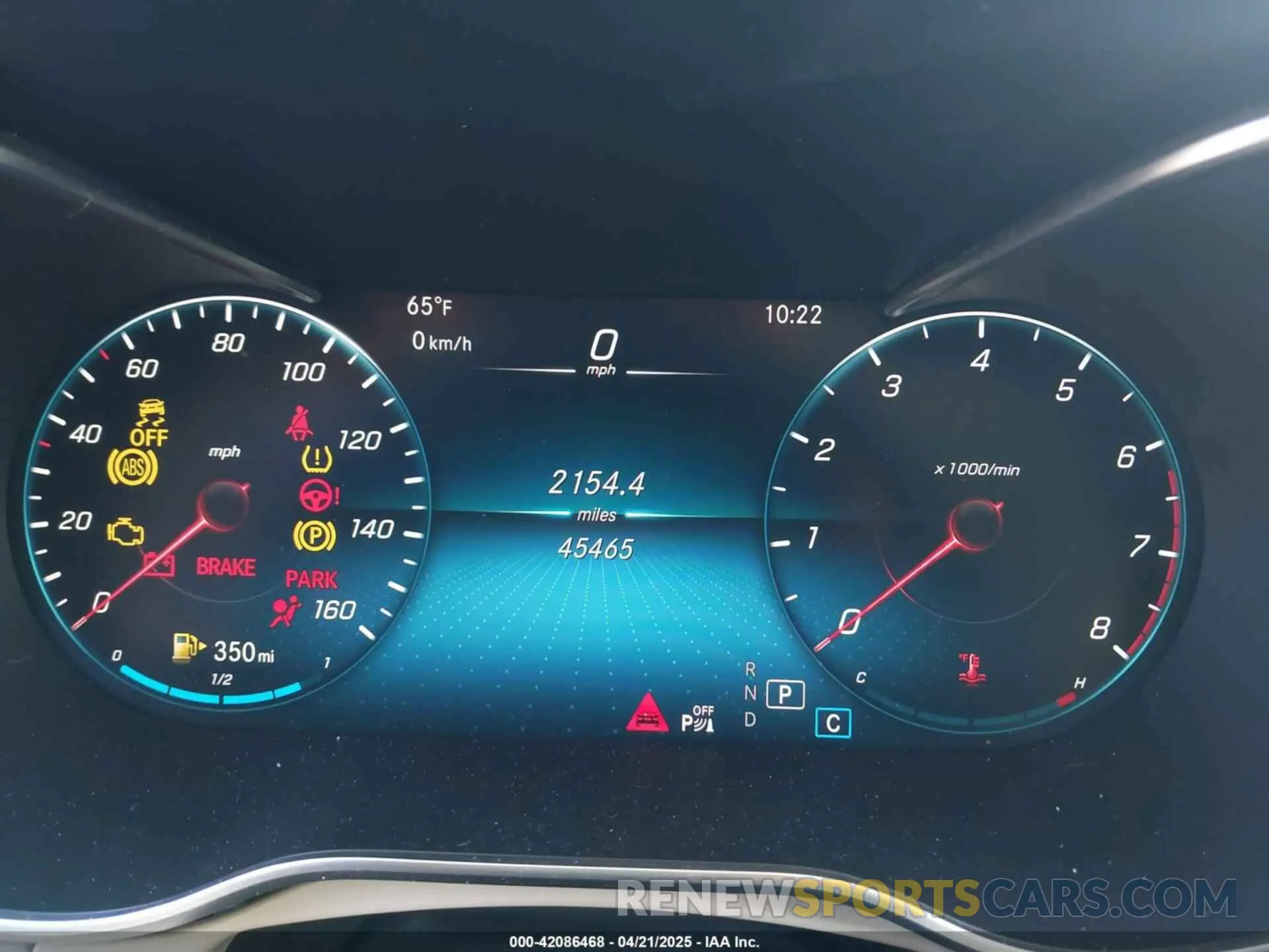 7 Фотография поврежденного автомобиля W1N0G8EB1MF885549 MERCEDES-BENZ GLC 300 2021