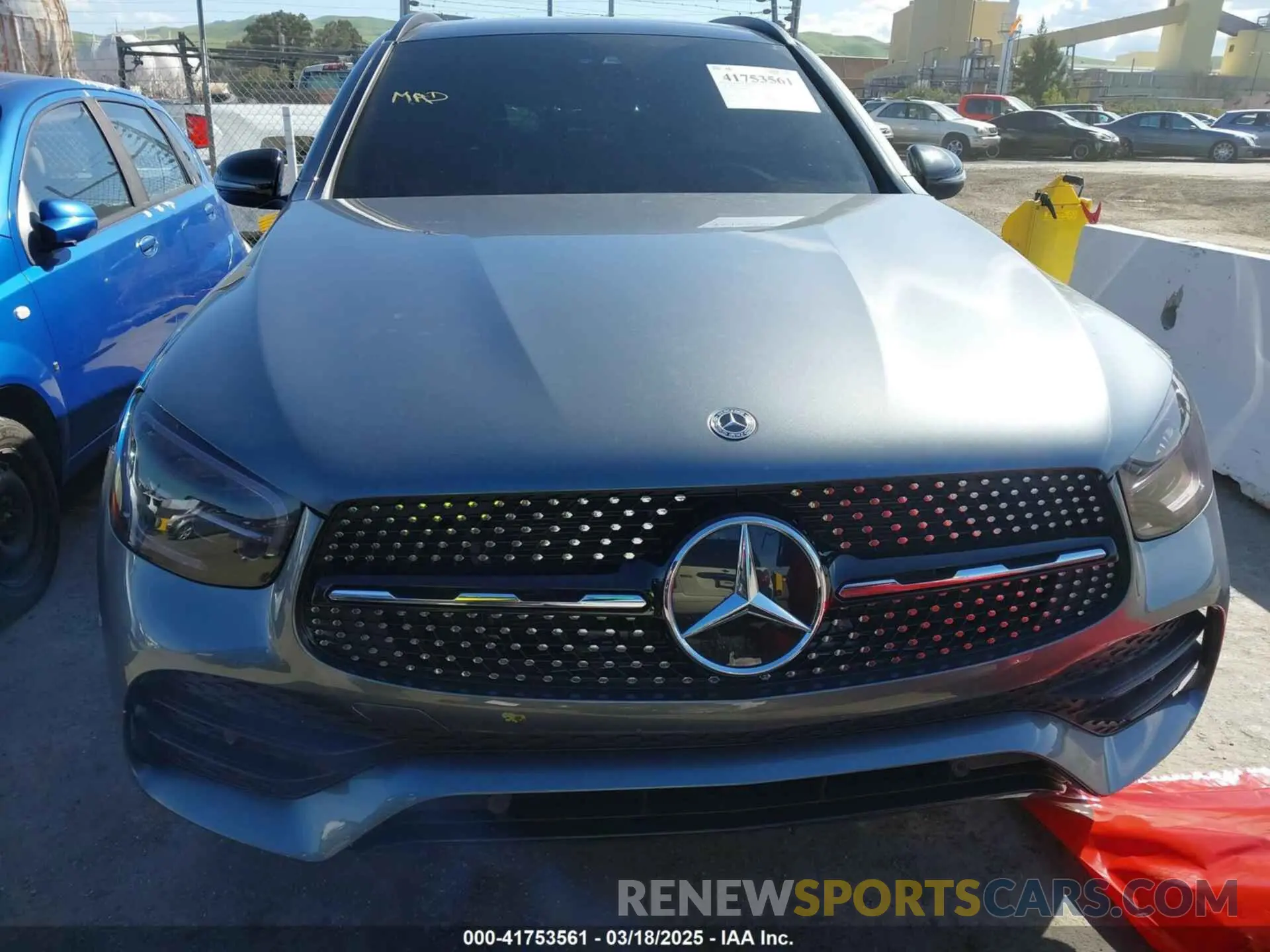 6 Фотография поврежденного автомобиля W1N0G8EB2MV283975 MERCEDES-BENZ GLC 300 2021