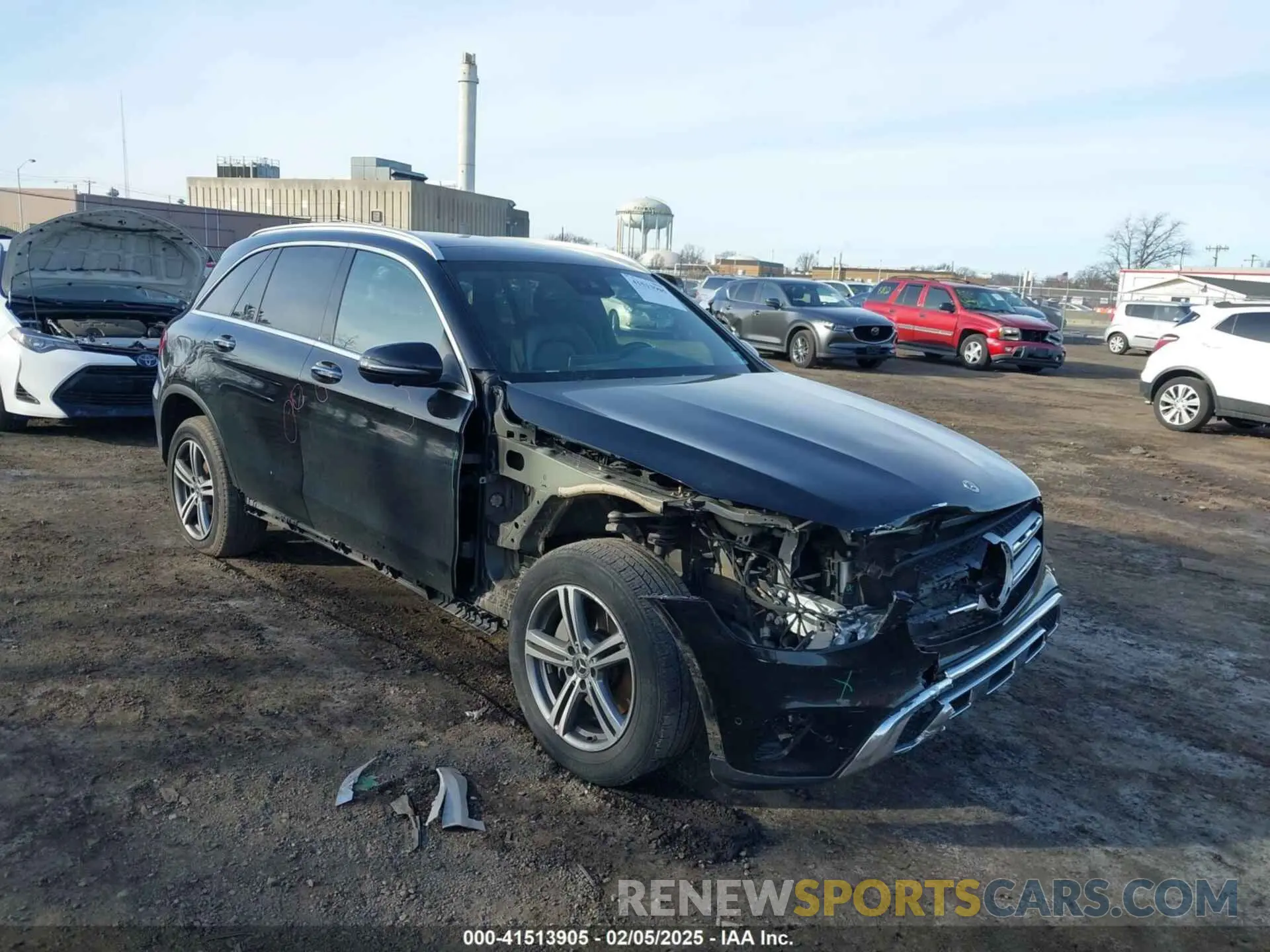6 Фотография поврежденного автомобиля W1N0G8EB4MF923176 MERCEDES-BENZ GLC 300 2021