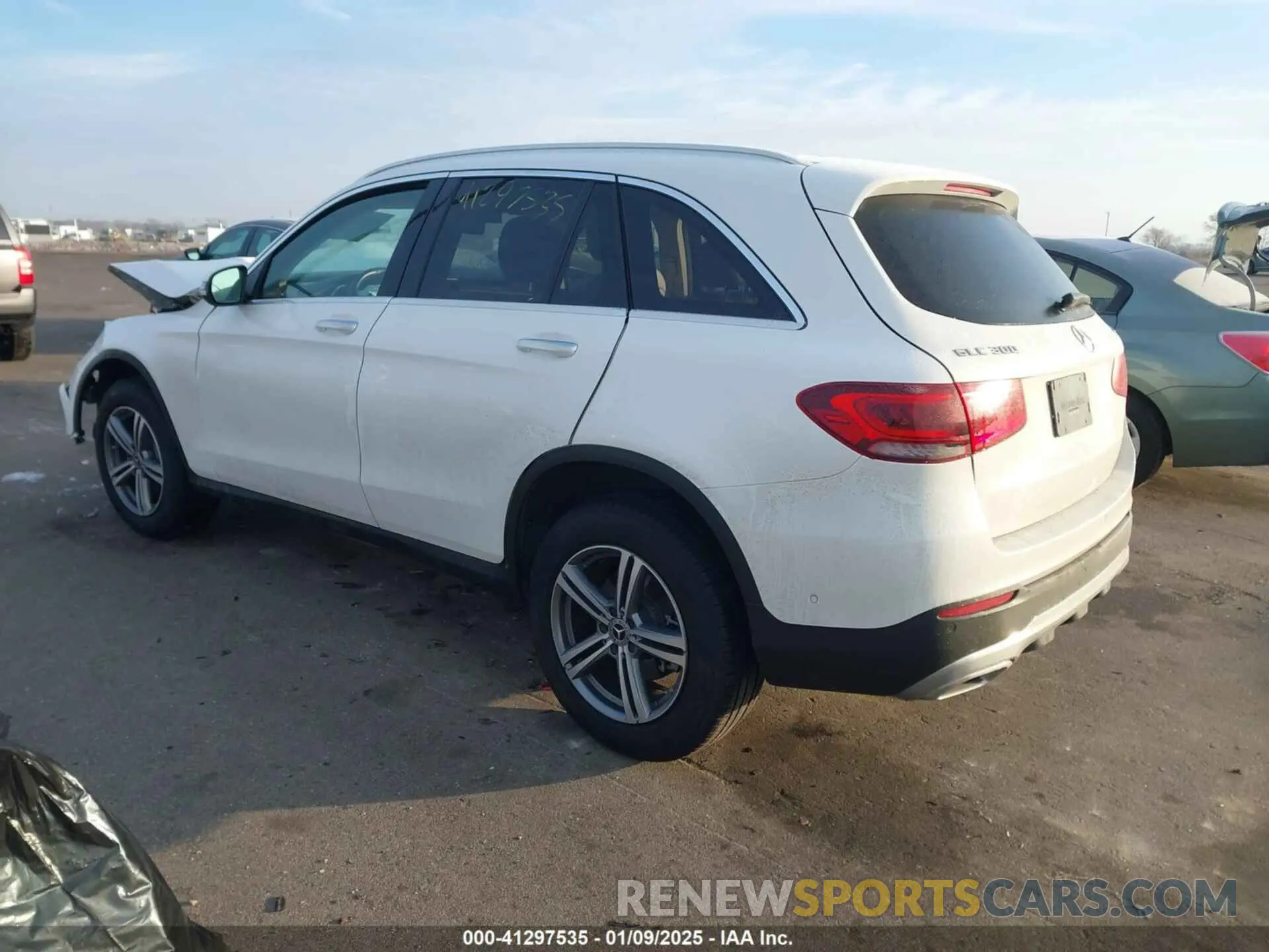 3 Фотография поврежденного автомобиля W1N0G8EB6MV290461 MERCEDES-BENZ GLC 300 2021