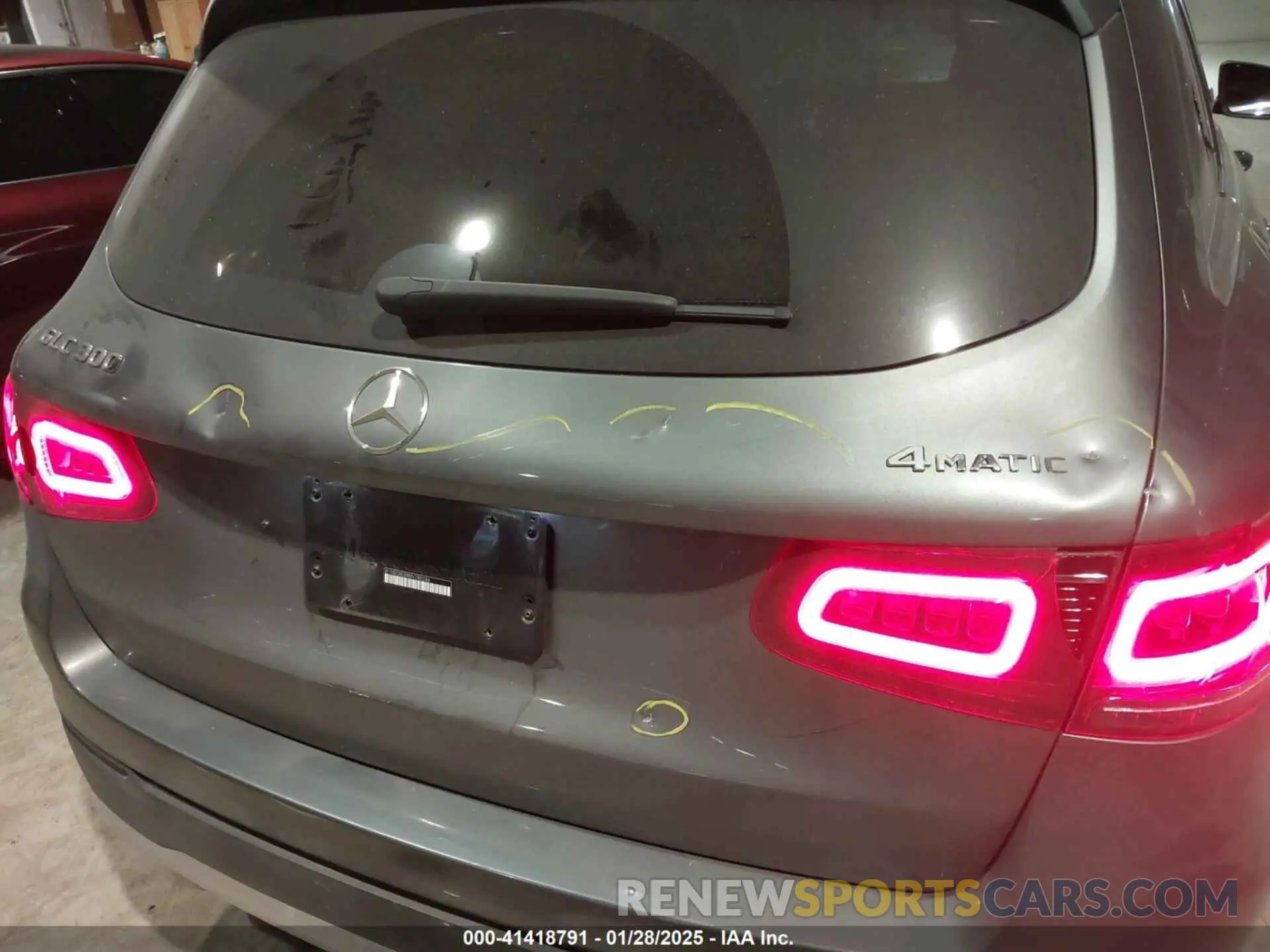 20 Photograph of a damaged car W1N0G8EB8MV280286 MERCEDES-BENZ GLC 300 2021