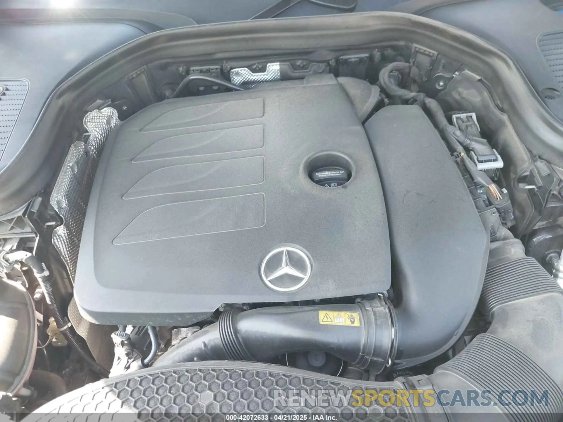 10 Фотография поврежденного автомобиля W1N0G8EBXMF995869 MERCEDES-BENZ GLC 300 2021