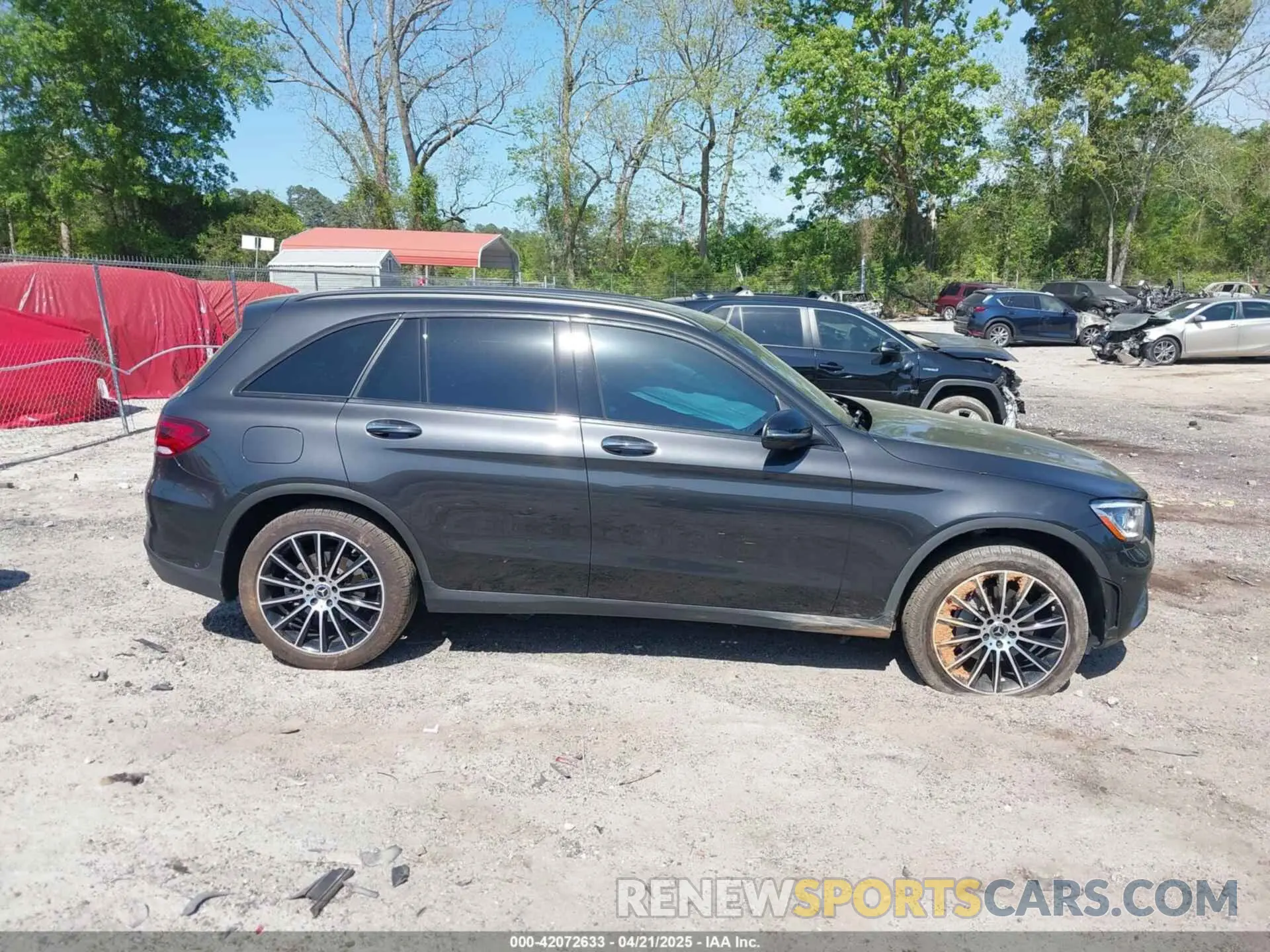 13 Фотография поврежденного автомобиля W1N0G8EBXMF995869 MERCEDES-BENZ GLC 300 2021