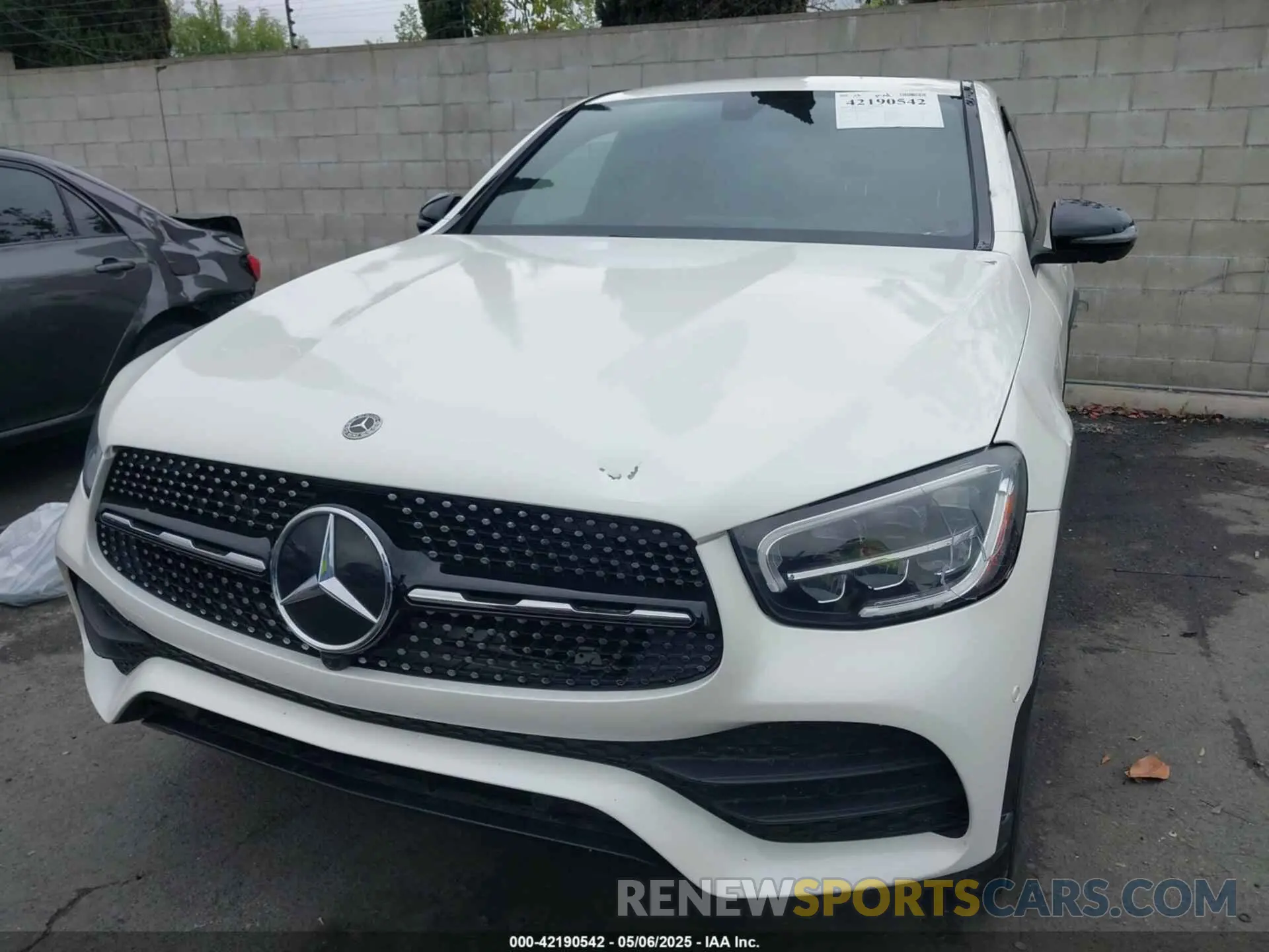 6 Photograph of a damaged car W1N0J8EB2MG007771 MERCEDES-BENZ GLC 300 2021