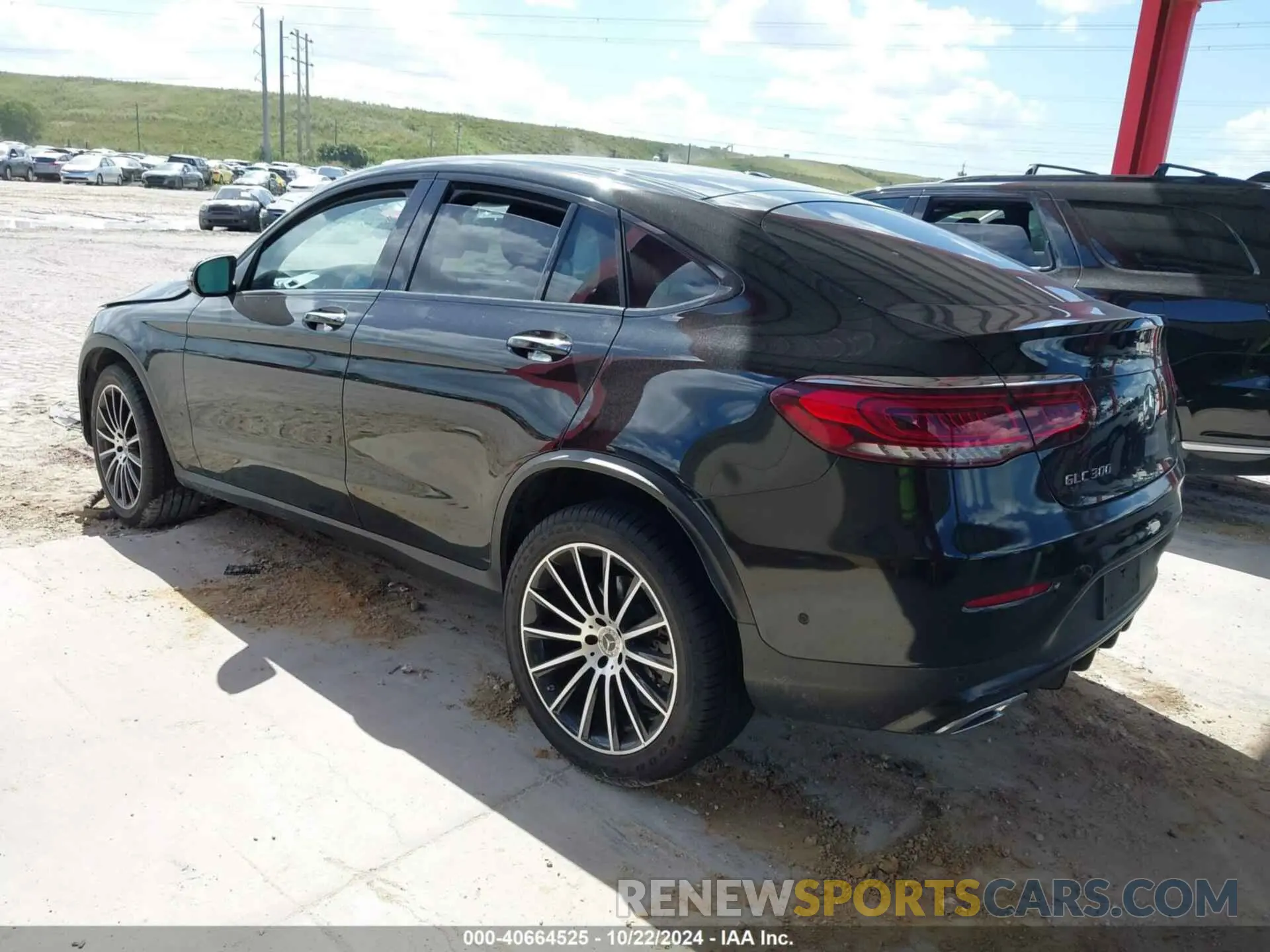 3 Фотография поврежденного автомобиля W1N0J8EB4MF877463 MERCEDES-BENZ GLC 300 2021