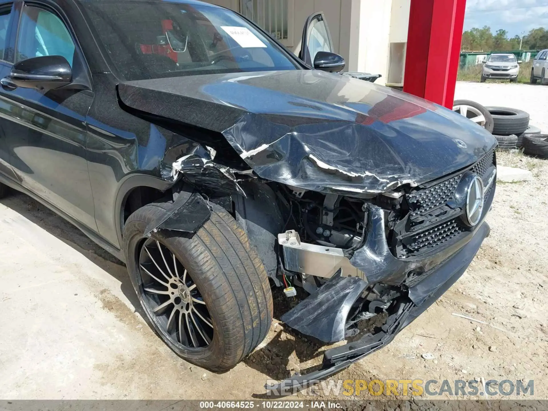 6 Фотография поврежденного автомобиля W1N0J8EB4MF877463 MERCEDES-BENZ GLC 300 2021