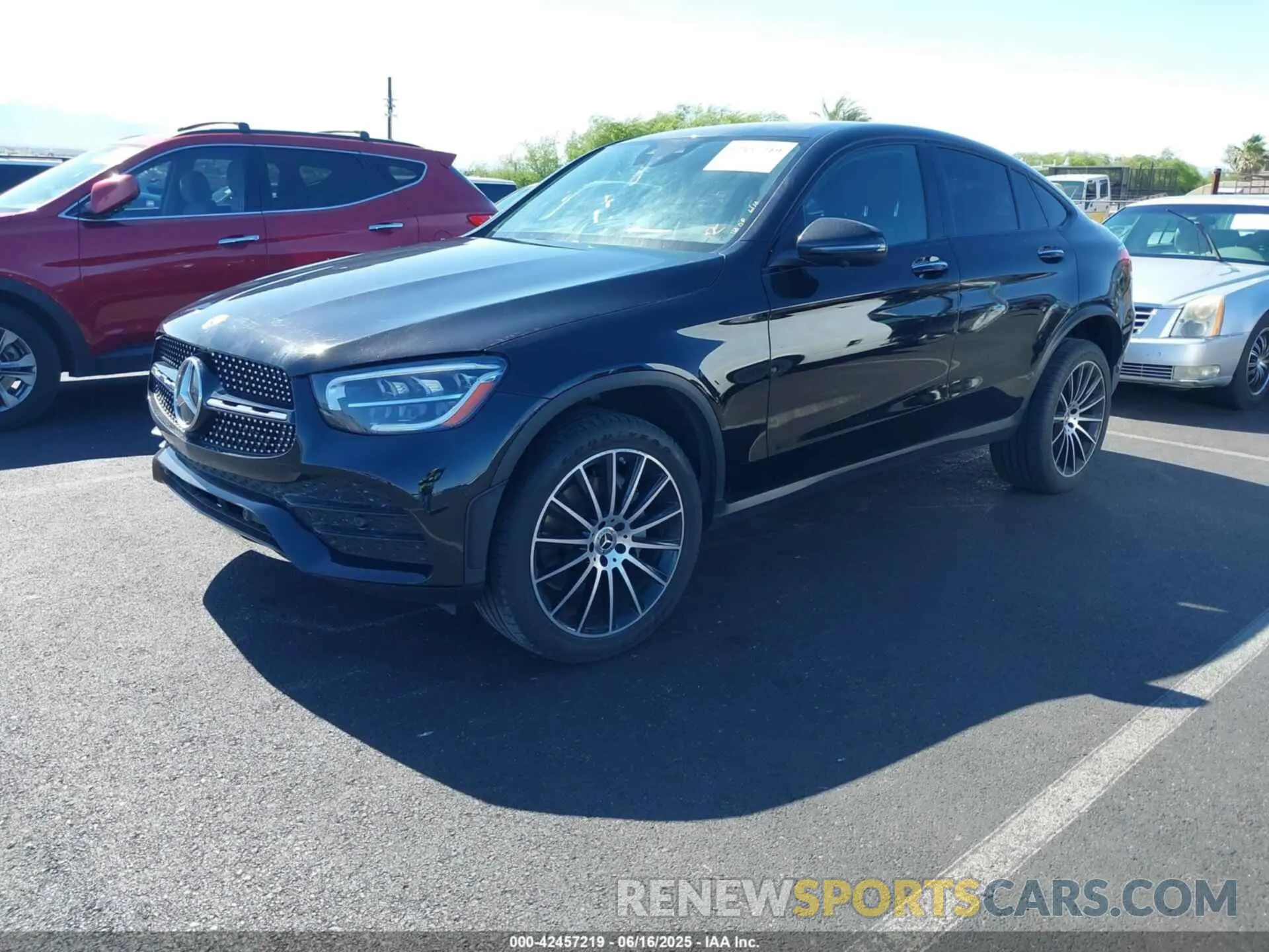 2 Photograph of a damaged car W1N0J8EB4MF897986 MERCEDES-BENZ GLC 300 2021