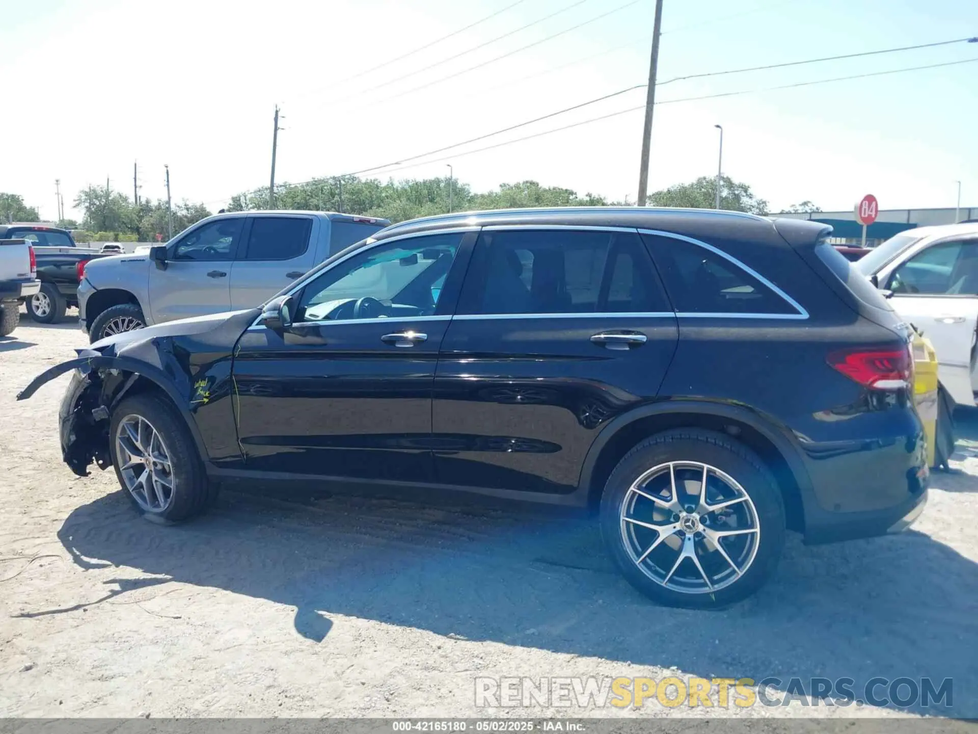 14 Фотография поврежденного автомобиля W1N0G8DB0NV346185 MERCEDES-BENZ GLC 300 2022