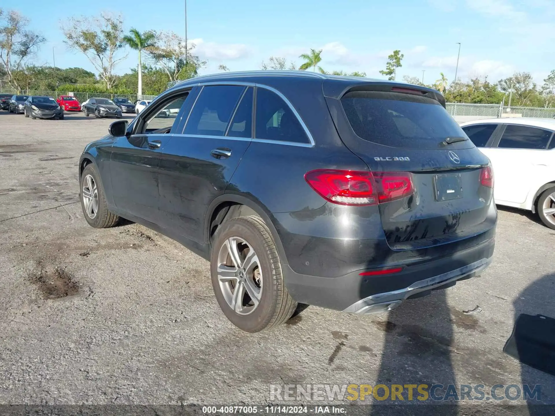 3 Фотография поврежденного автомобиля W1N0G8DB1NV386243 MERCEDES-BENZ GLC 300 2022