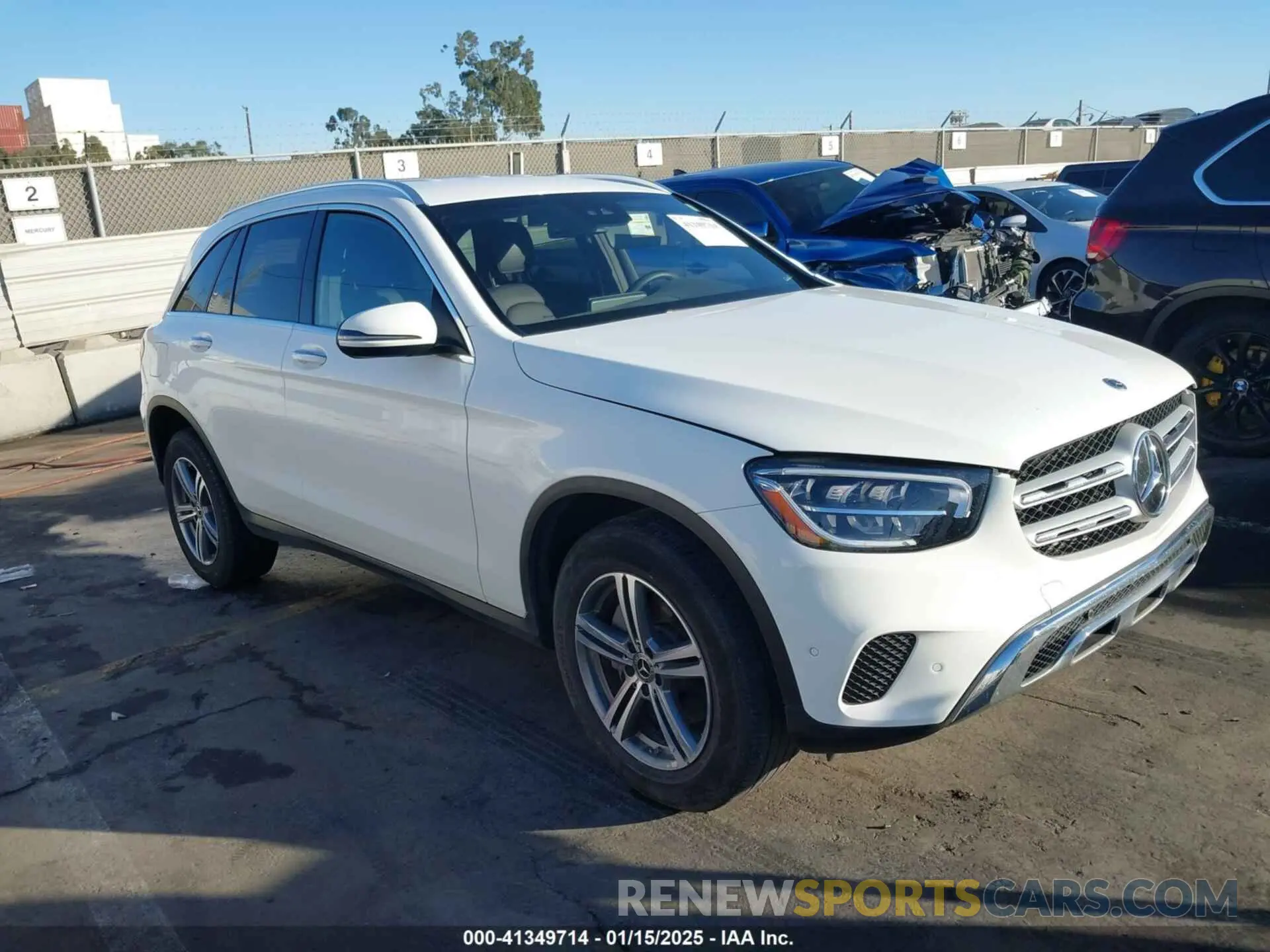 1 Фотография поврежденного автомобиля W1N0G8DB4NG106285 MERCEDES-BENZ GLC 300 2022