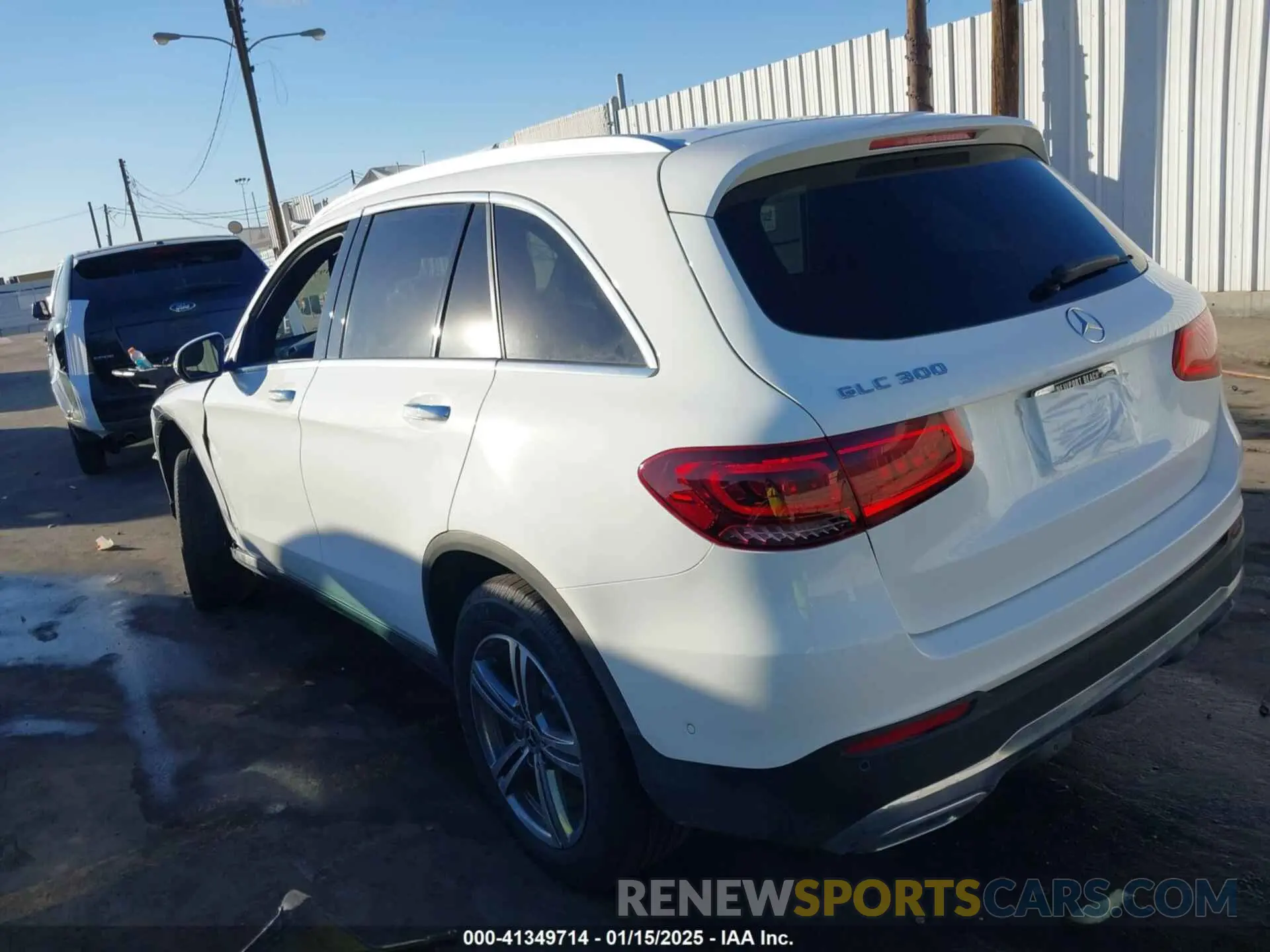 3 Фотография поврежденного автомобиля W1N0G8DB4NG106285 MERCEDES-BENZ GLC 300 2022