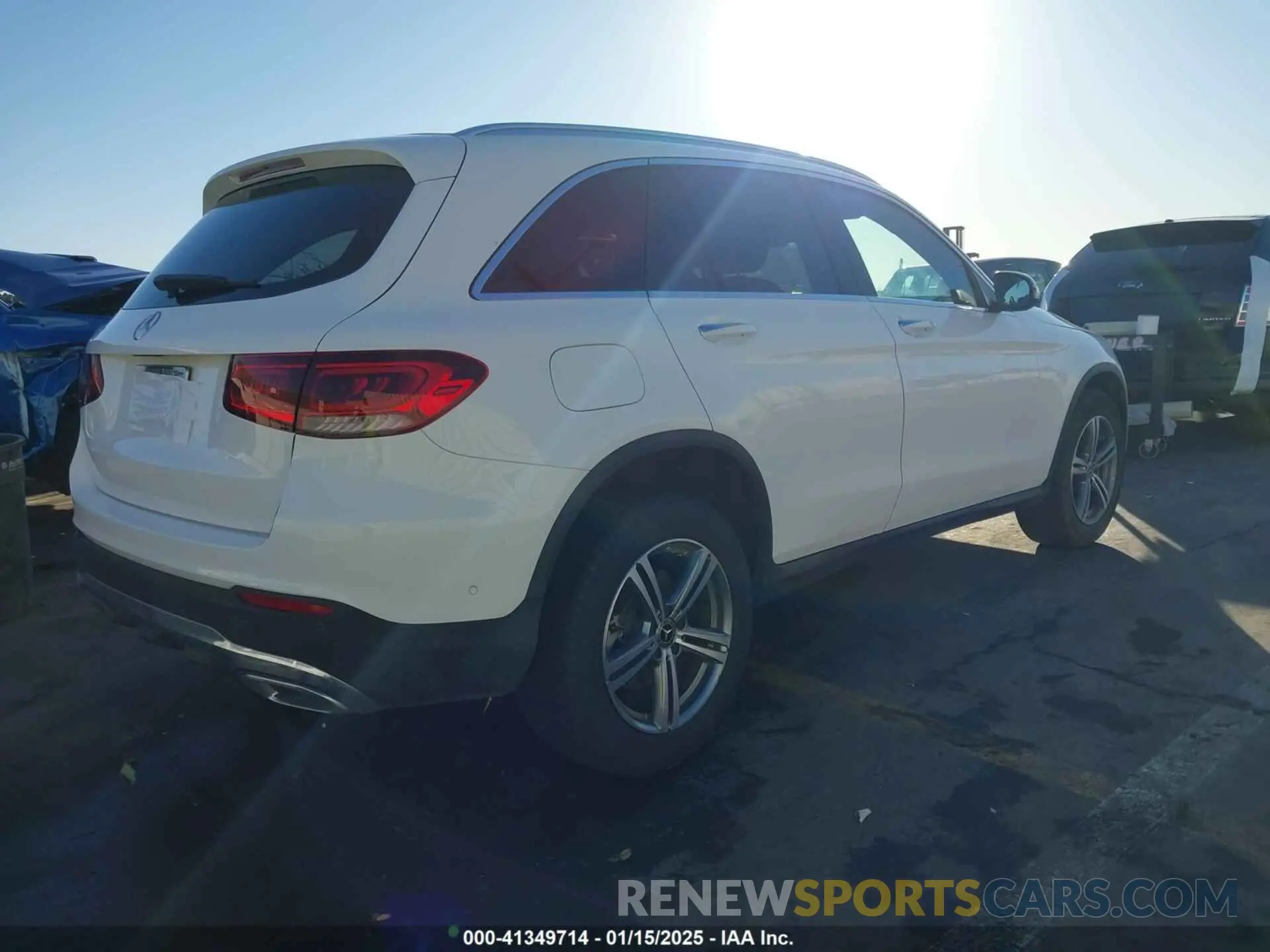 4 Фотография поврежденного автомобиля W1N0G8DB4NG106285 MERCEDES-BENZ GLC 300 2022