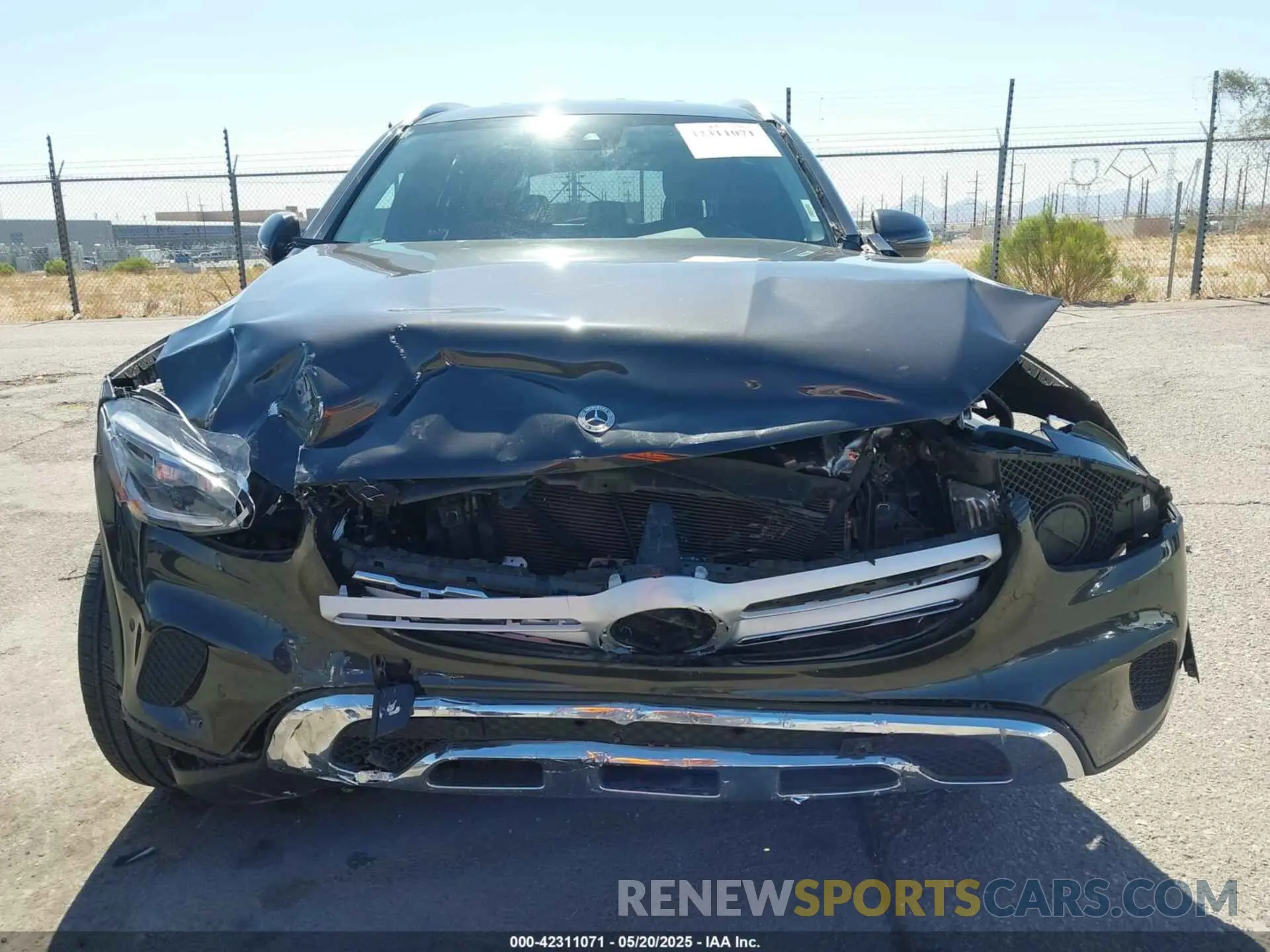 12 Фотография поврежденного автомобиля W1N0G8DB7NG112565 MERCEDES-BENZ GLC 300 2022