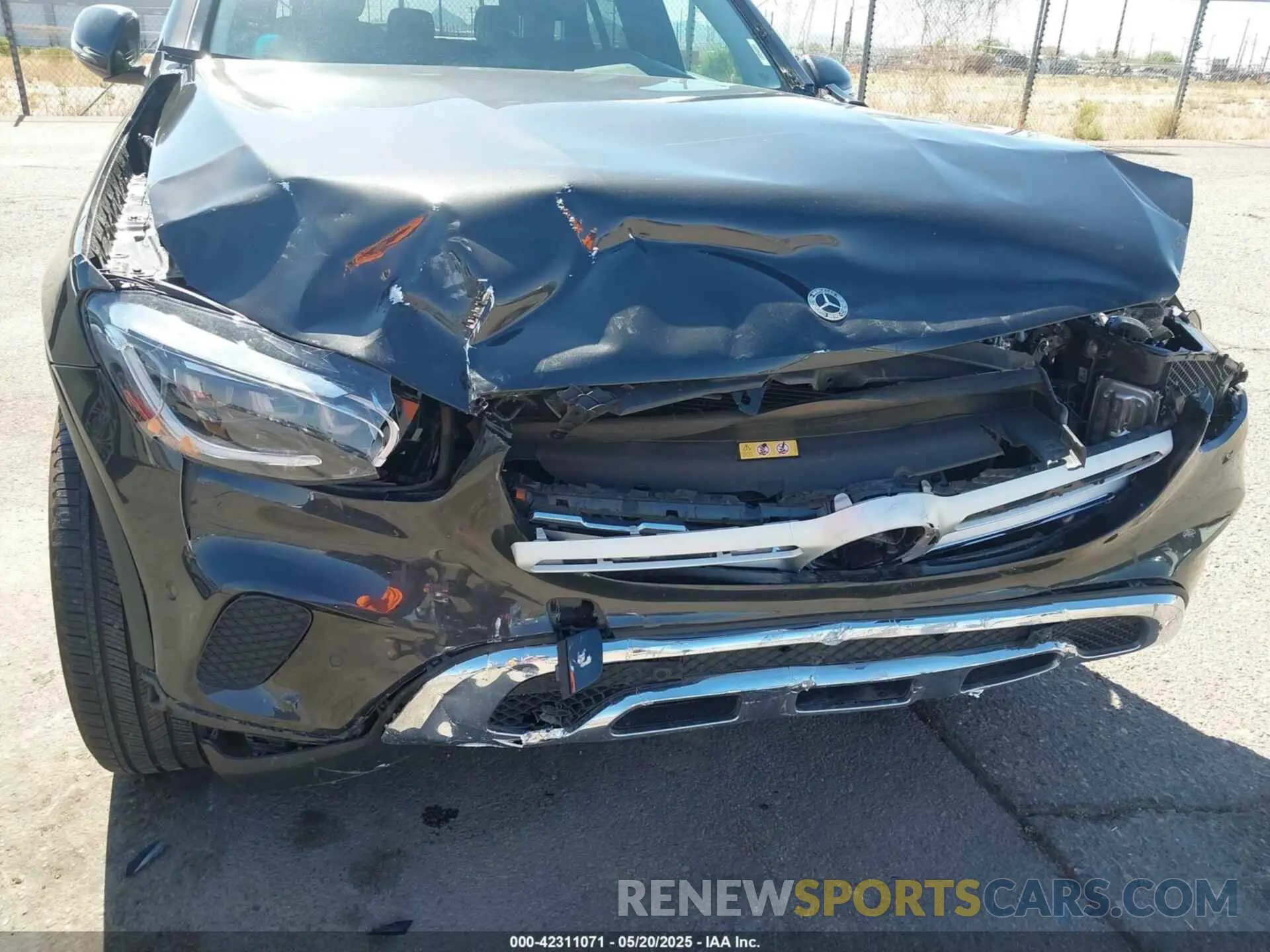 6 Фотография поврежденного автомобиля W1N0G8DB7NG112565 MERCEDES-BENZ GLC 300 2022