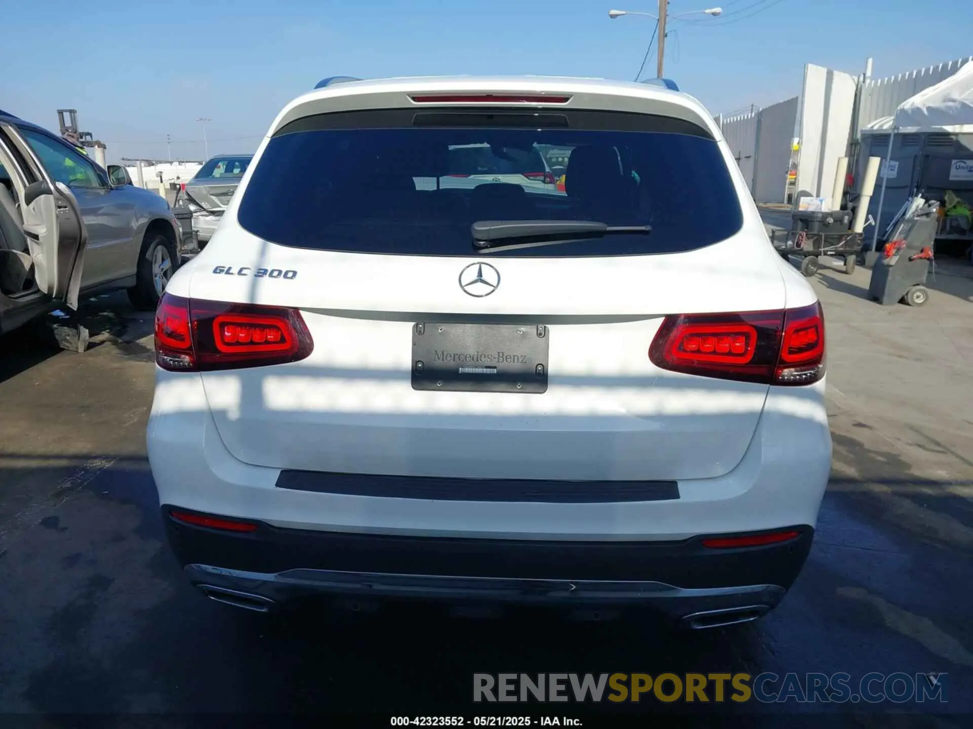 16 Фотография поврежденного автомобиля W1N0G8DB9NV398267 MERCEDES-BENZ GLC 300 2022