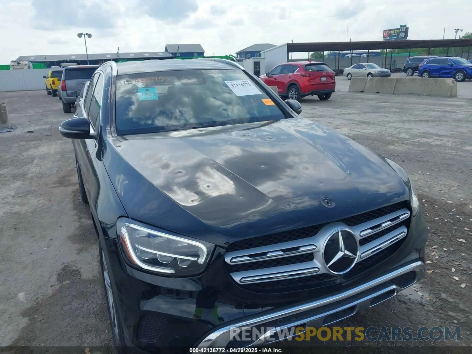 6 Фотография поврежденного автомобиля W1N0G8EB4NV334927 MERCEDES-BENZ GLC 300 2022