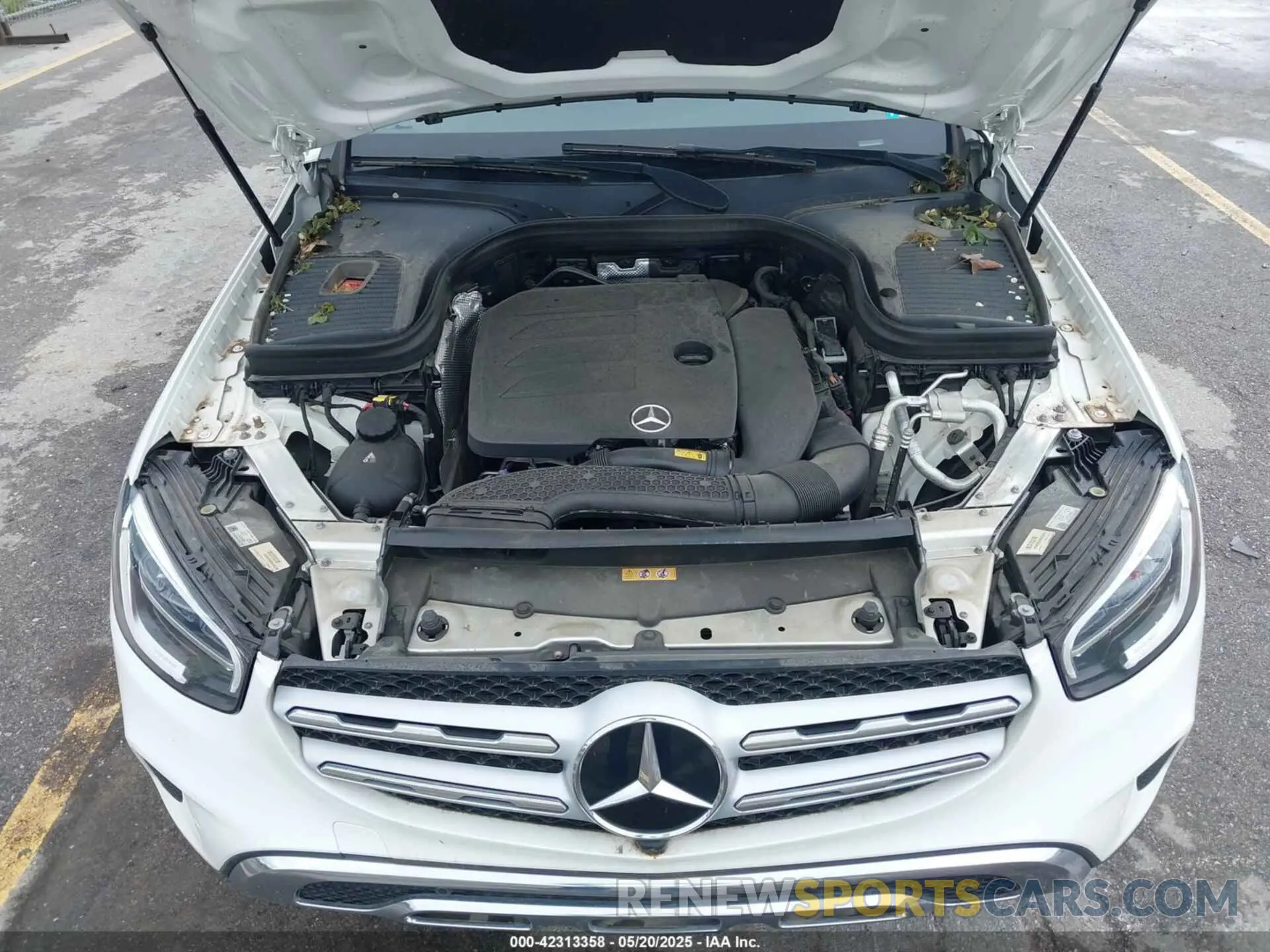 10 Photograph of a damaged car W1N0G8EB9NG116907 MERCEDES-BENZ GLC 300 2022