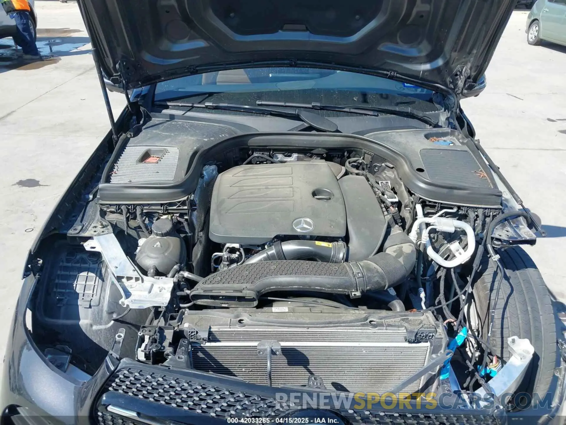 10 Photograph of a damaged car W1N0J8EB8NG065353 MERCEDES-BENZ GLC 300 2022