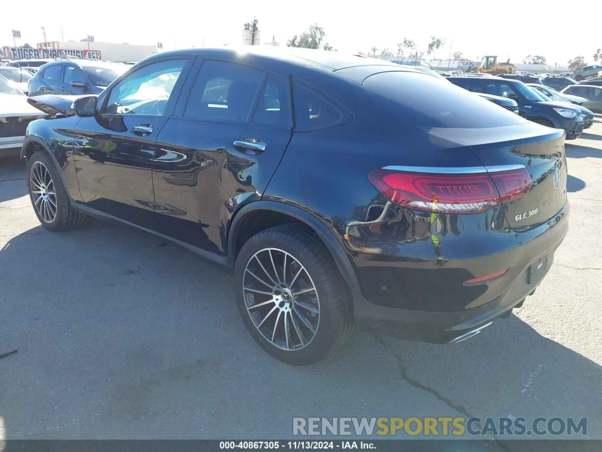 3 Photograph of a damaged car W1N0J8EB4PG136373 MERCEDES-BENZ GLC 300 2023