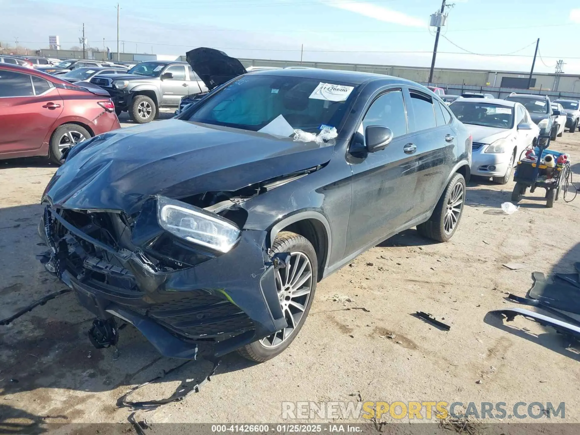 2 Фотография поврежденного автомобиля W1N0J8EB5PG144370 MERCEDES-BENZ GLC 300 2023