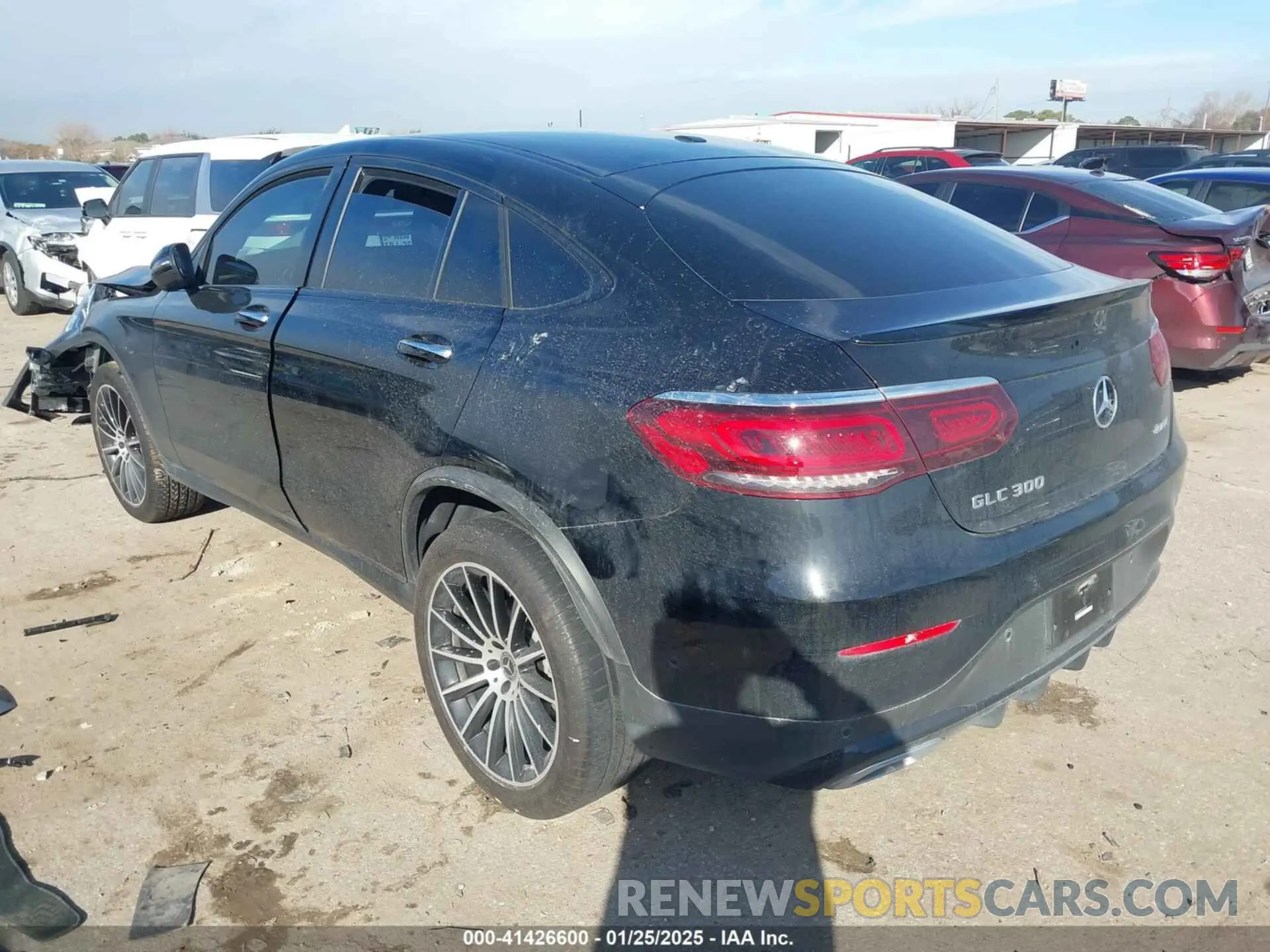 3 Фотография поврежденного автомобиля W1N0J8EB5PG144370 MERCEDES-BENZ GLC 300 2023