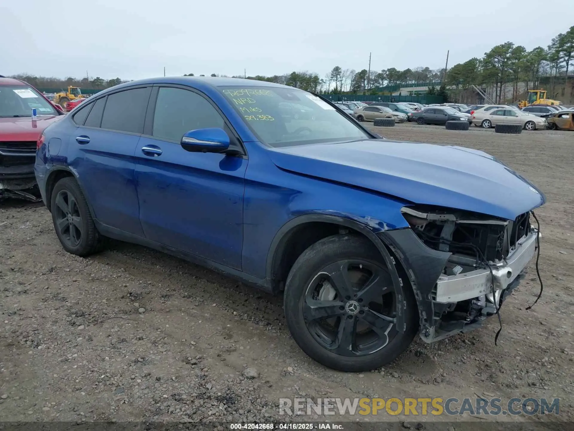 1 Photograph of a damaged car W1N0J8EB8PG152804 MERCEDES-BENZ GLC 300 2023
