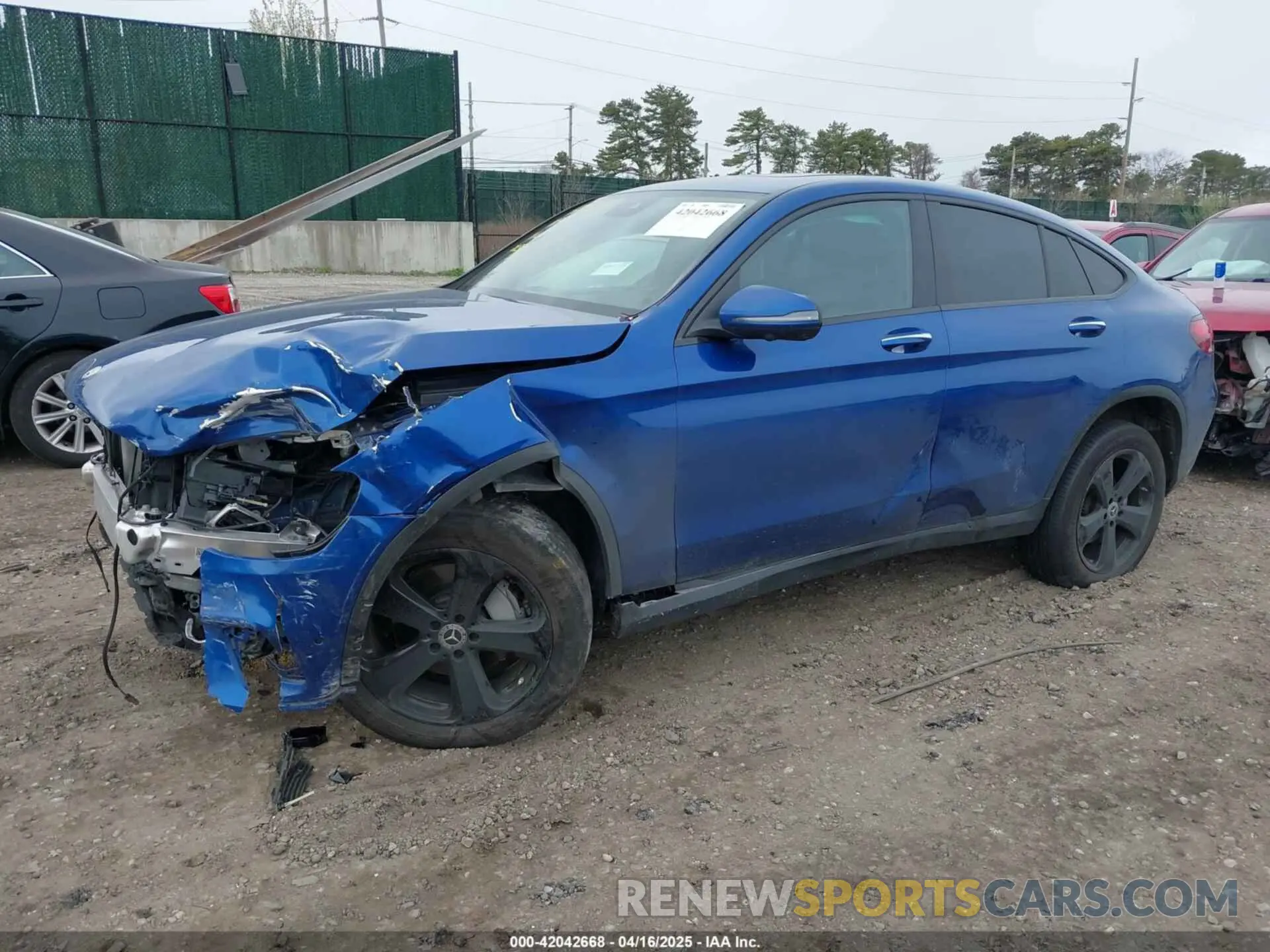 2 Photograph of a damaged car W1N0J8EB8PG152804 MERCEDES-BENZ GLC 300 2023