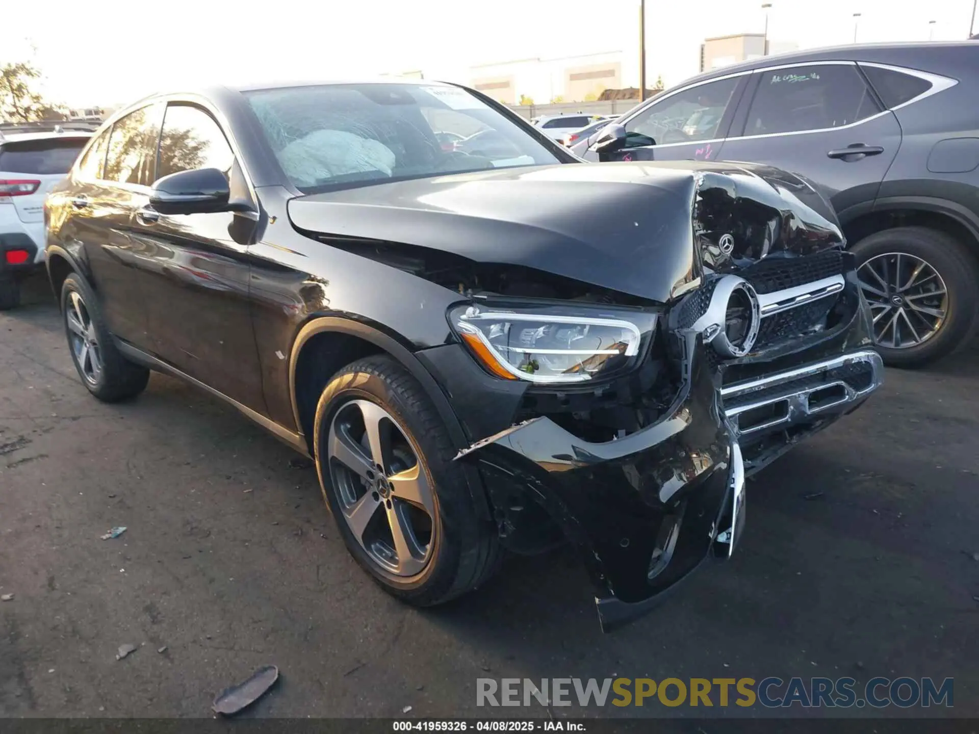 1 Photograph of a damaged car W1N0J8EB9PG168431 MERCEDES-BENZ GLC 300 2023