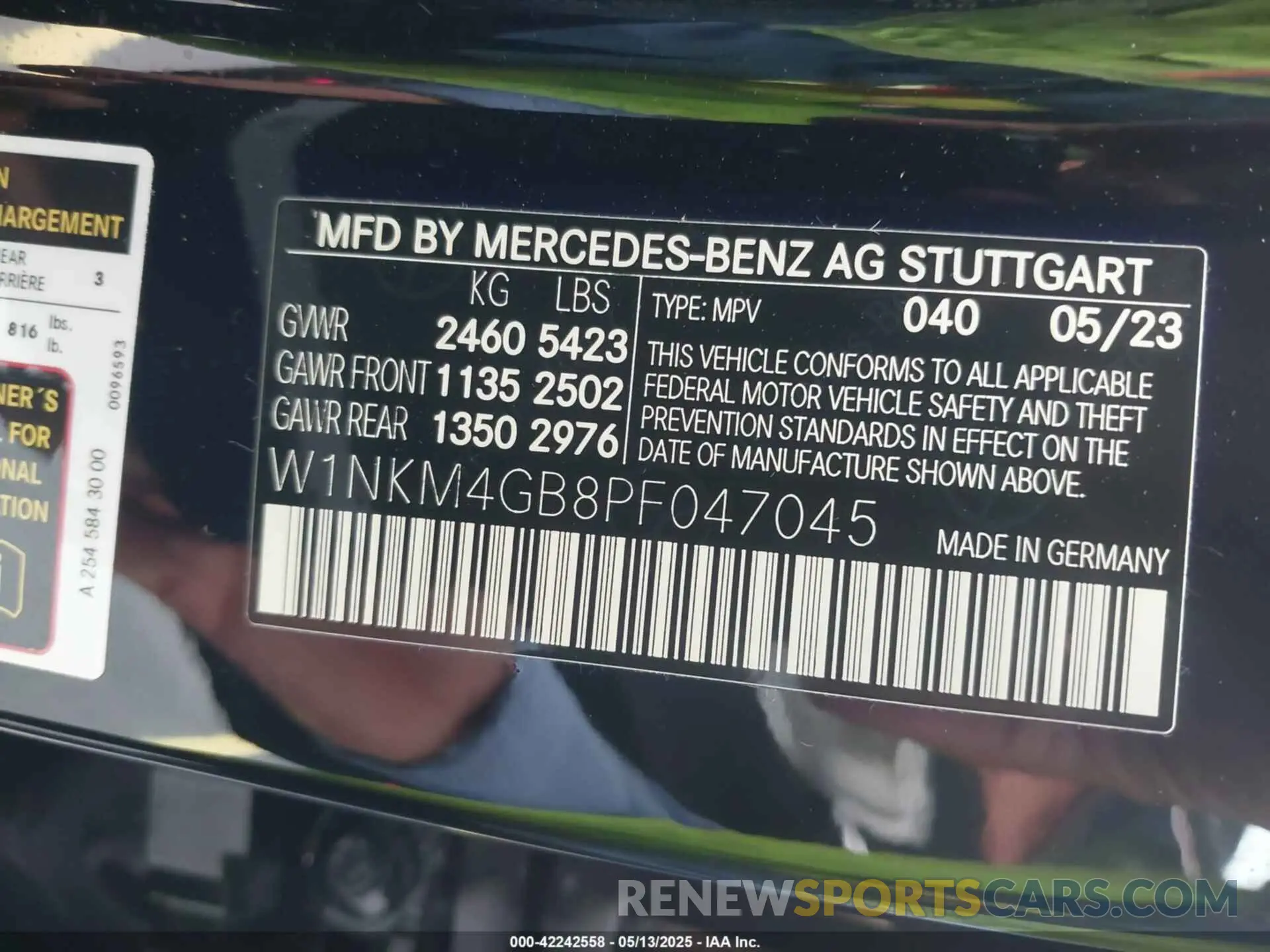 9 Фотография поврежденного автомобиля W1NKM4GB8PF047045 MERCEDES-BENZ GLC 300 2023