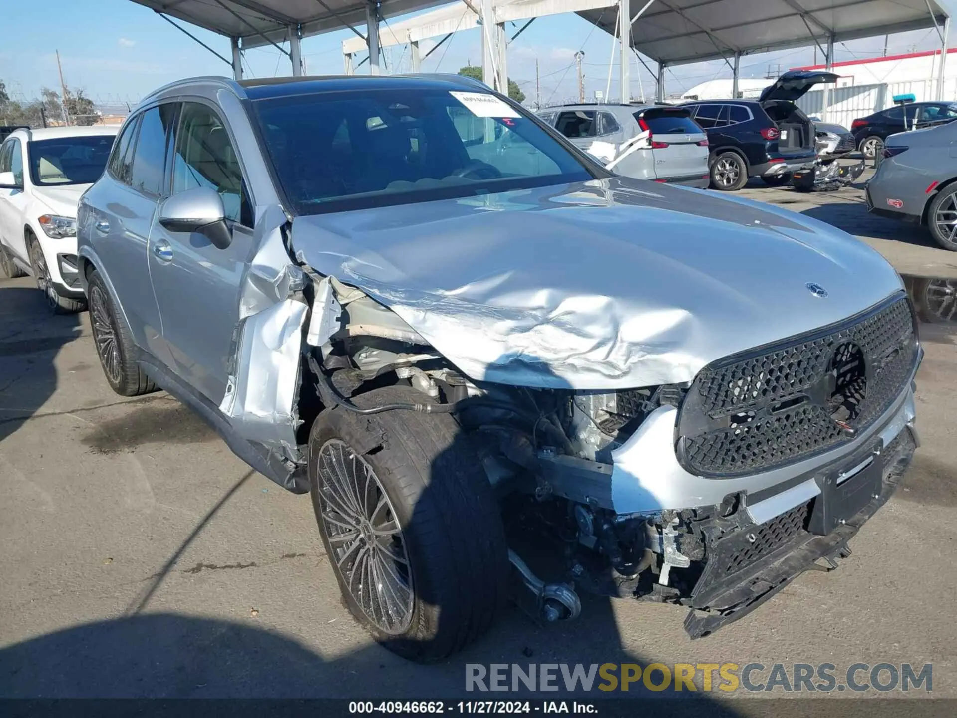 1 Photograph of a damaged car W1NKM4GB9PF040511 MERCEDES-BENZ GLC 300 2023