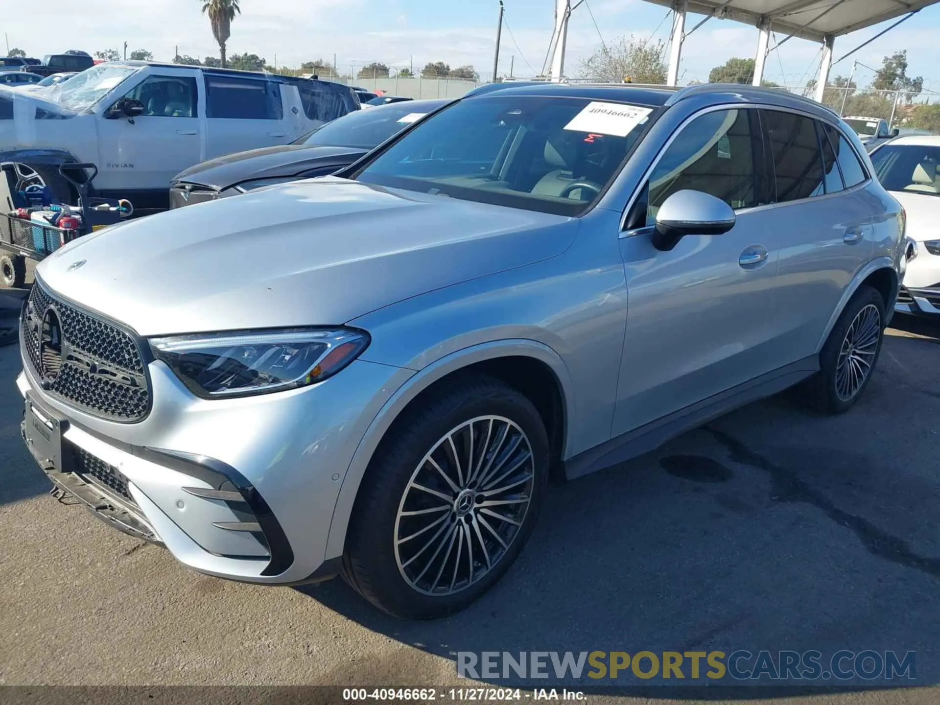 2 Photograph of a damaged car W1NKM4GB9PF040511 MERCEDES-BENZ GLC 300 2023