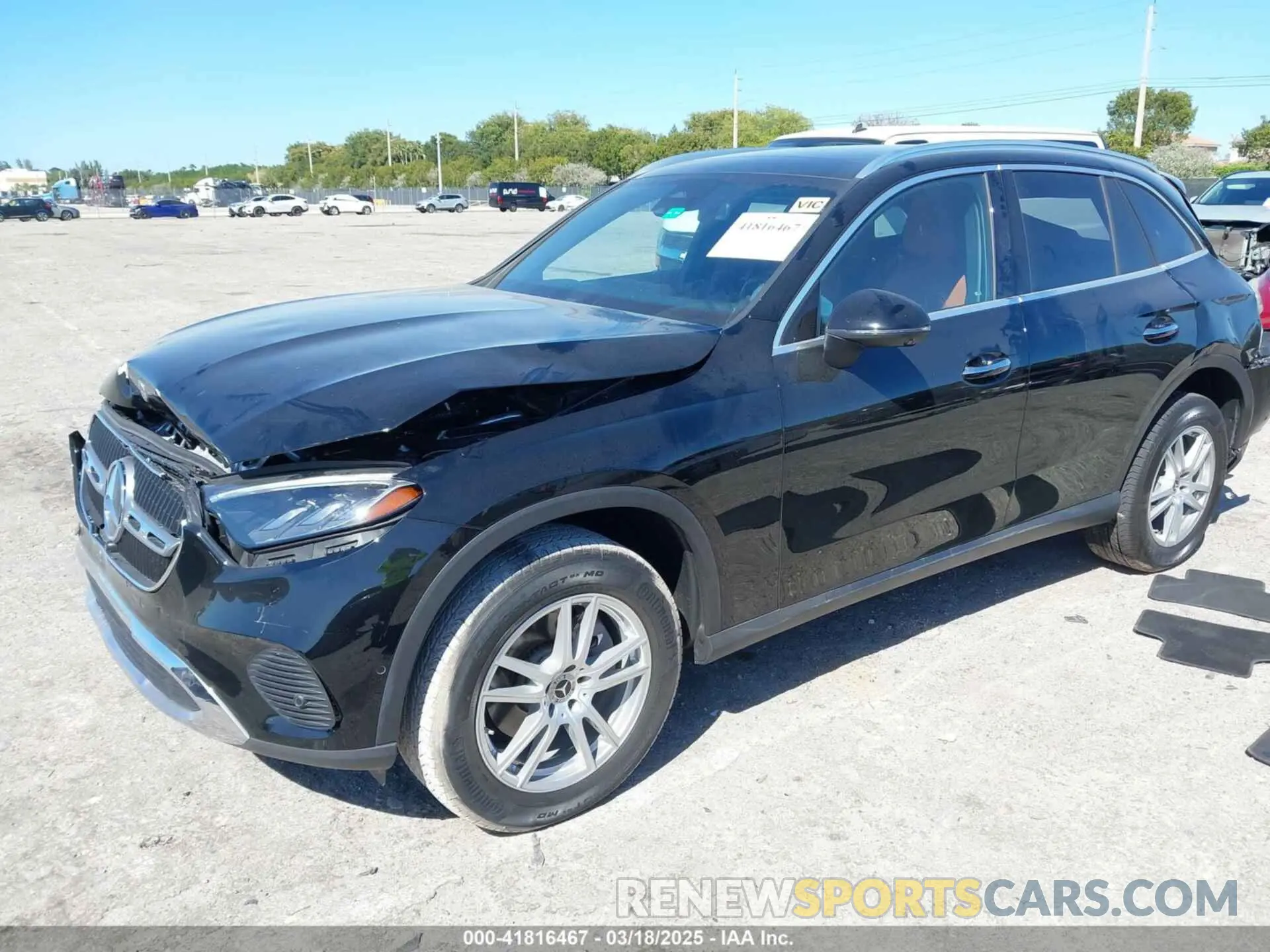 2 Photograph of a damaged car W1NKM4HB8PU015867 MERCEDES-BENZ GLC 300 2023